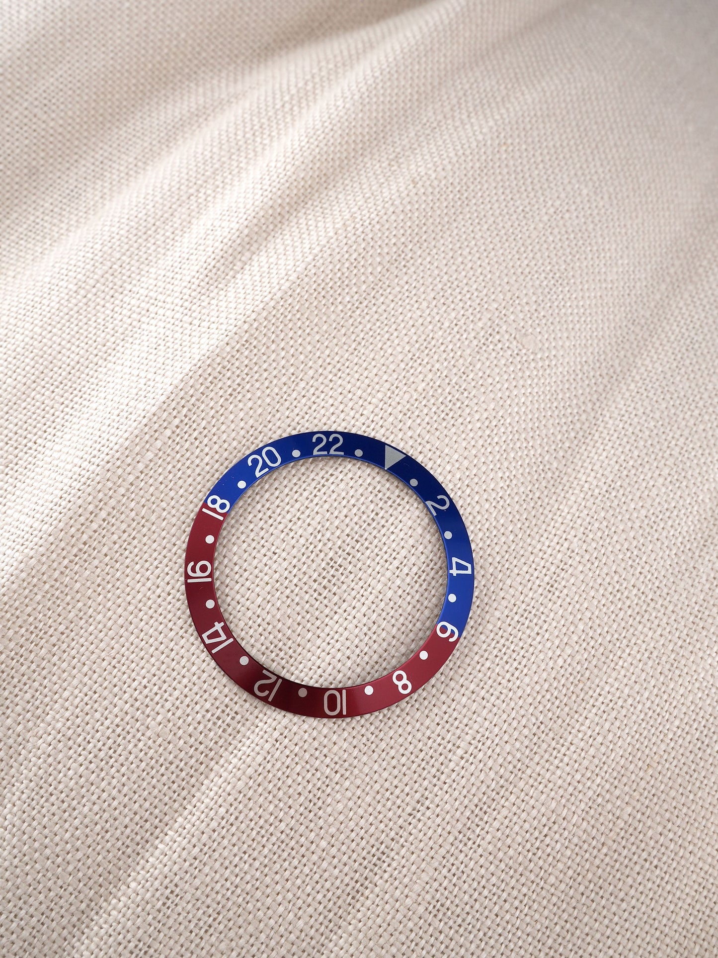 Rolex Insert "Pepsi" Blueback Non-Serif for GMT-Master 1675 | 16750