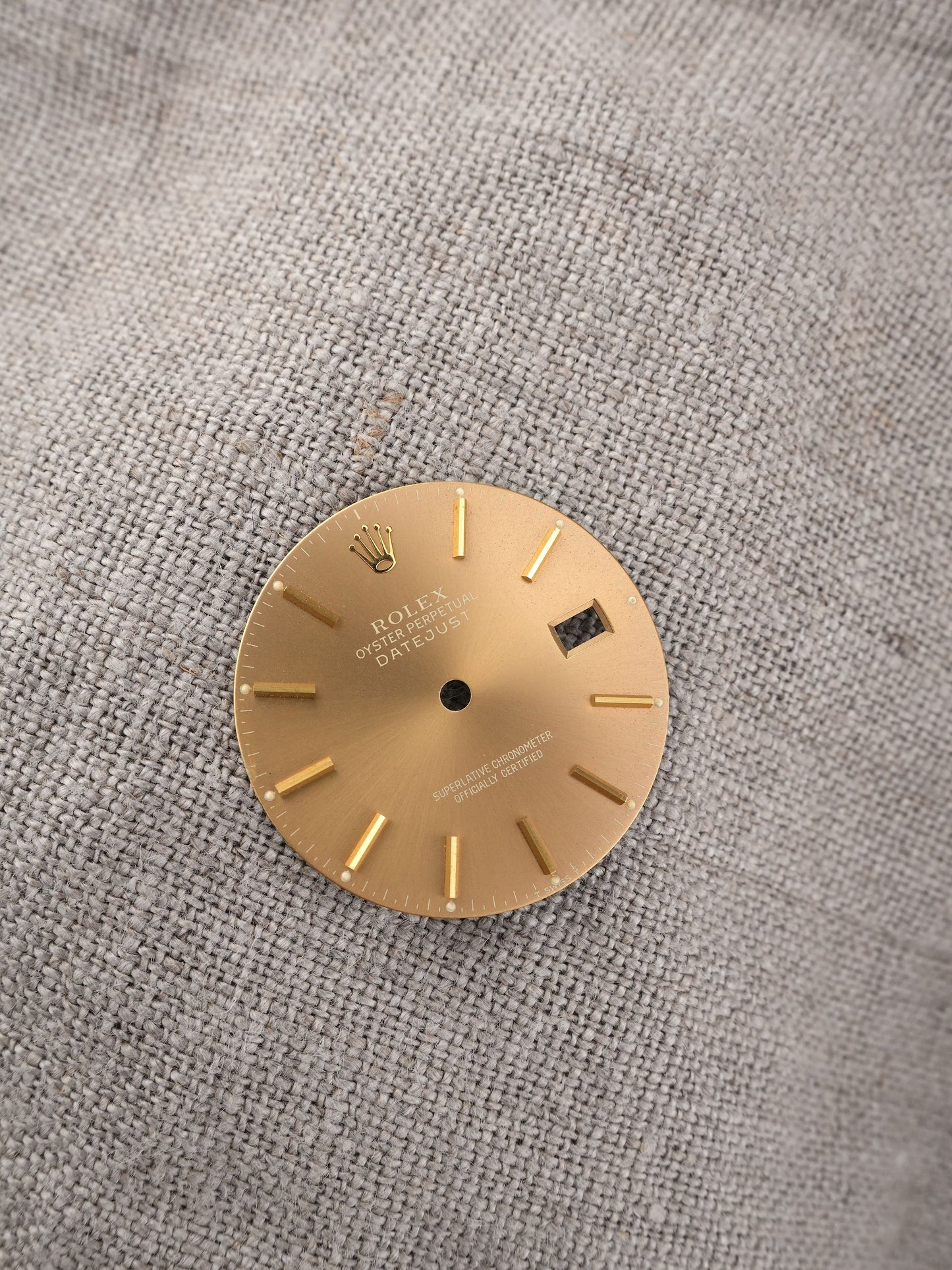 Rolex Zifferblatt Champagne „Brown Havana Ghost“ für Datejust 36 mm Ref. 16233 | 16033 | 16238 Tritium