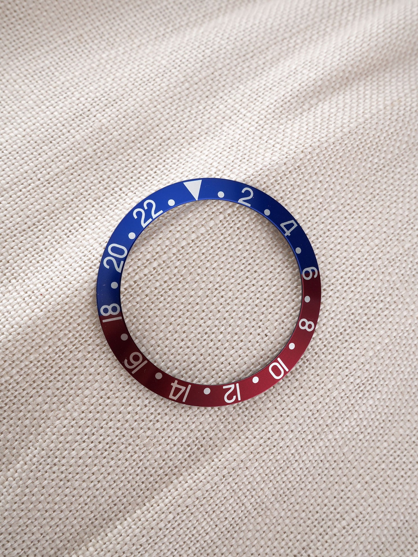 Rolex Insert "Pepsi" Blueback Non-Serif for GMT-Master 1675 | 16750
