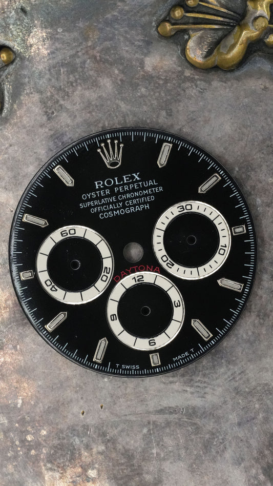 Rolex Dial for Zenith Cosmograph Daytona 16520 Tritium "Inverted 6" Luminova T Swiss Made T