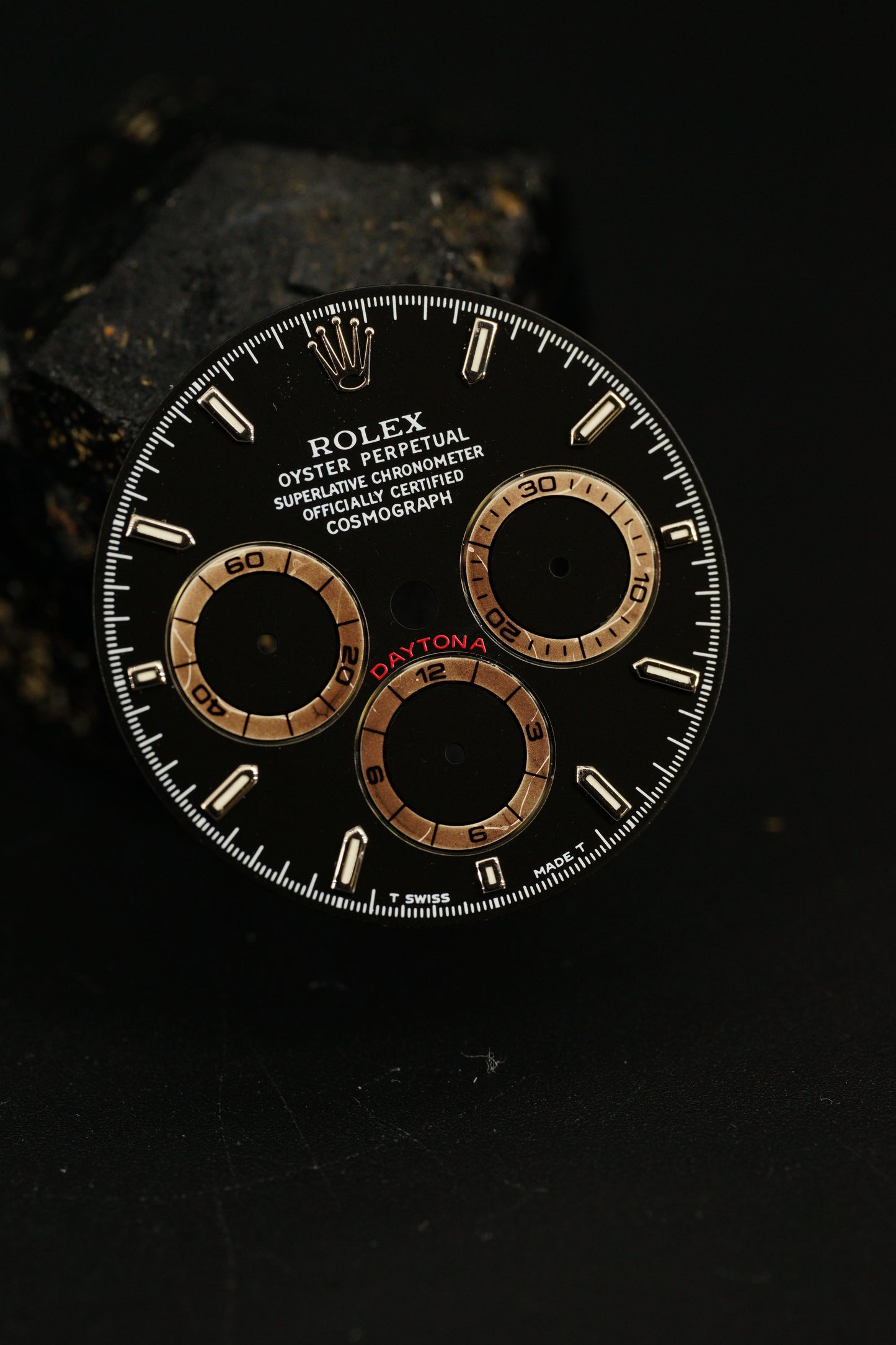 Rolex Patrizzi Dial for Zenith Cosmograph Daytona 16520 Tritium “Regular 6”