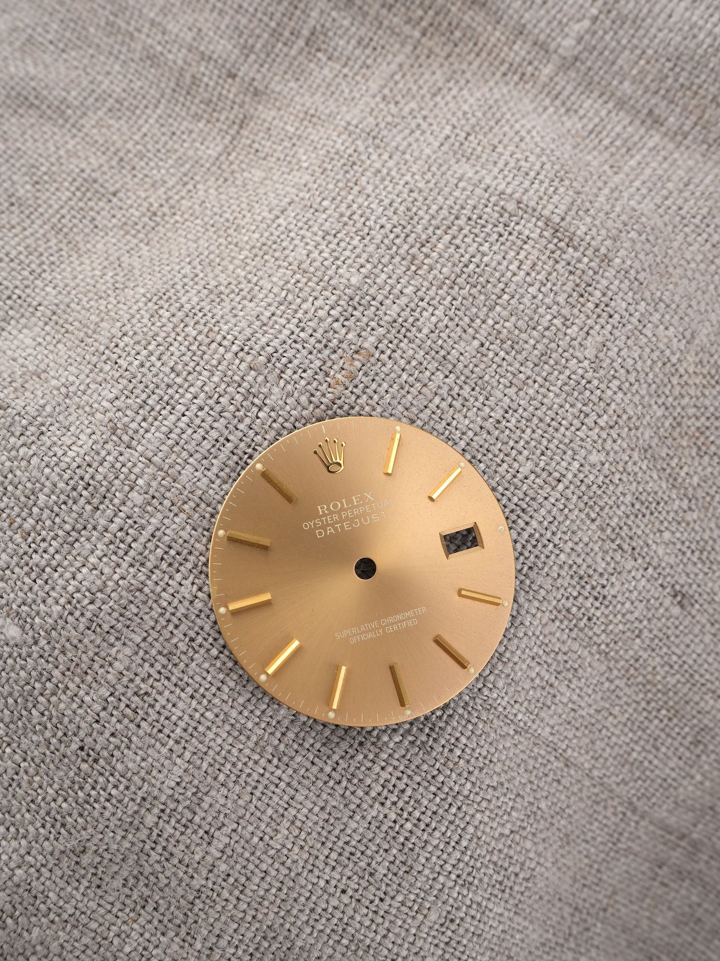 Rolex Zifferblatt Champagne „Brown Havana Ghost“ für Datejust 36 mm Ref. 16233 | 16033 | 16238 Tritium