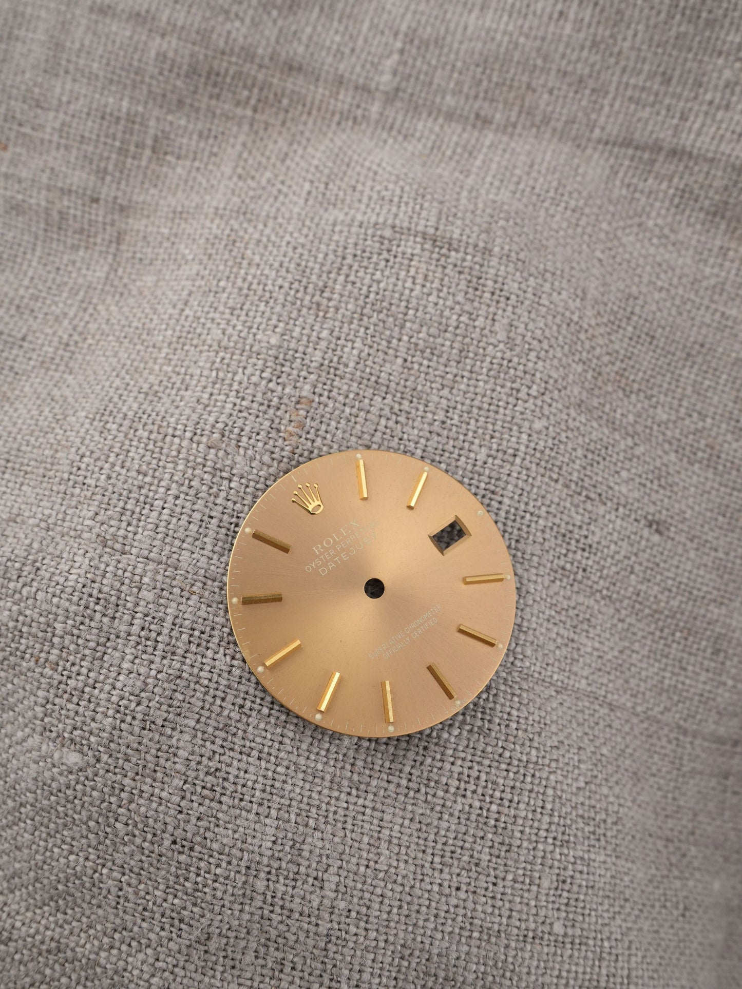 Rolex Zifferblatt Champagne „Brown Havana Ghost“ für Datejust 36 mm Ref. 16233 | 16033 | 16238 Tritium