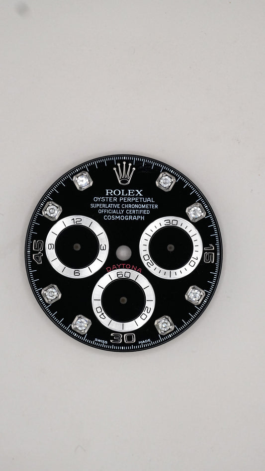 Rolex black diamond dial for Daytona 116520 | 116509 | 116519 | 116500