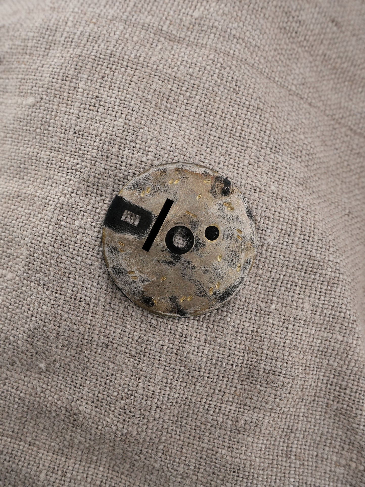 Rolex Zifferblatt Schwarz „Nipple Dial“ für GMT-Master Ref. 1675/3 | 1675/8 Tritium