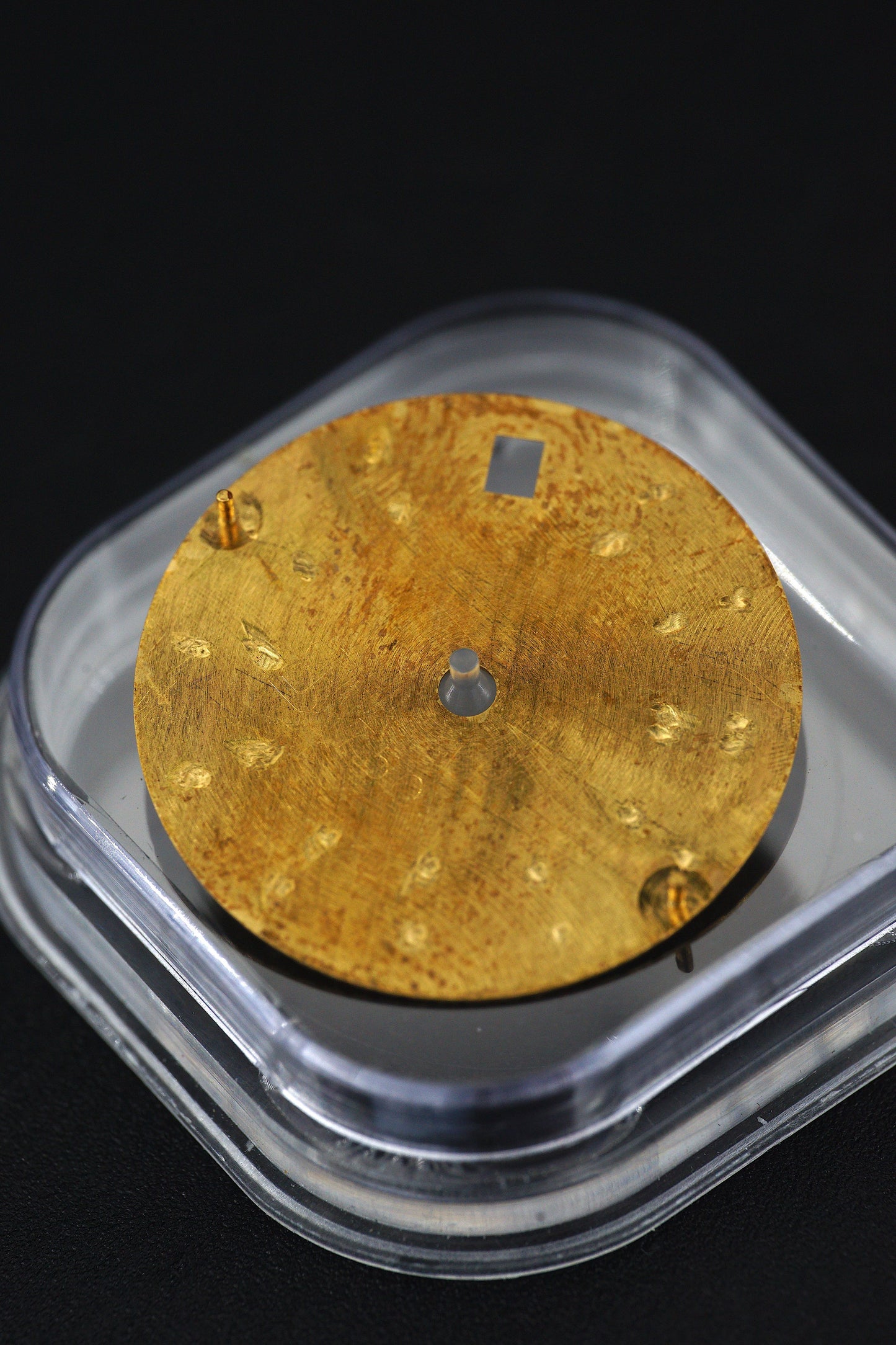Patek Philippe NOS Zifferblatt für Gelbgold und Stahlgold Nautilus 3800J Tritium (dark yellow sigma Dial)