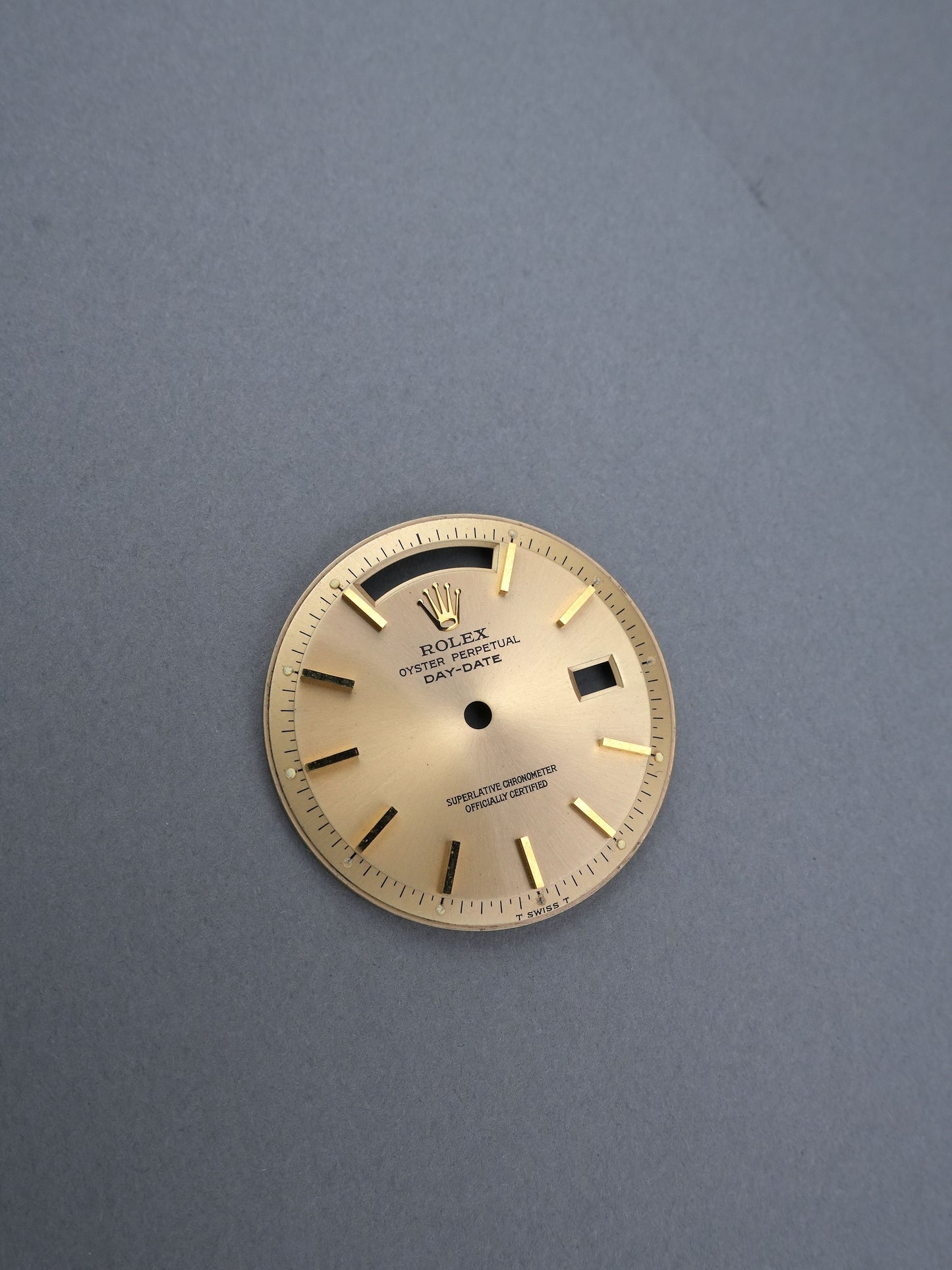 Rolex champagne dial for Day-Date Ref. 1803 Tritium