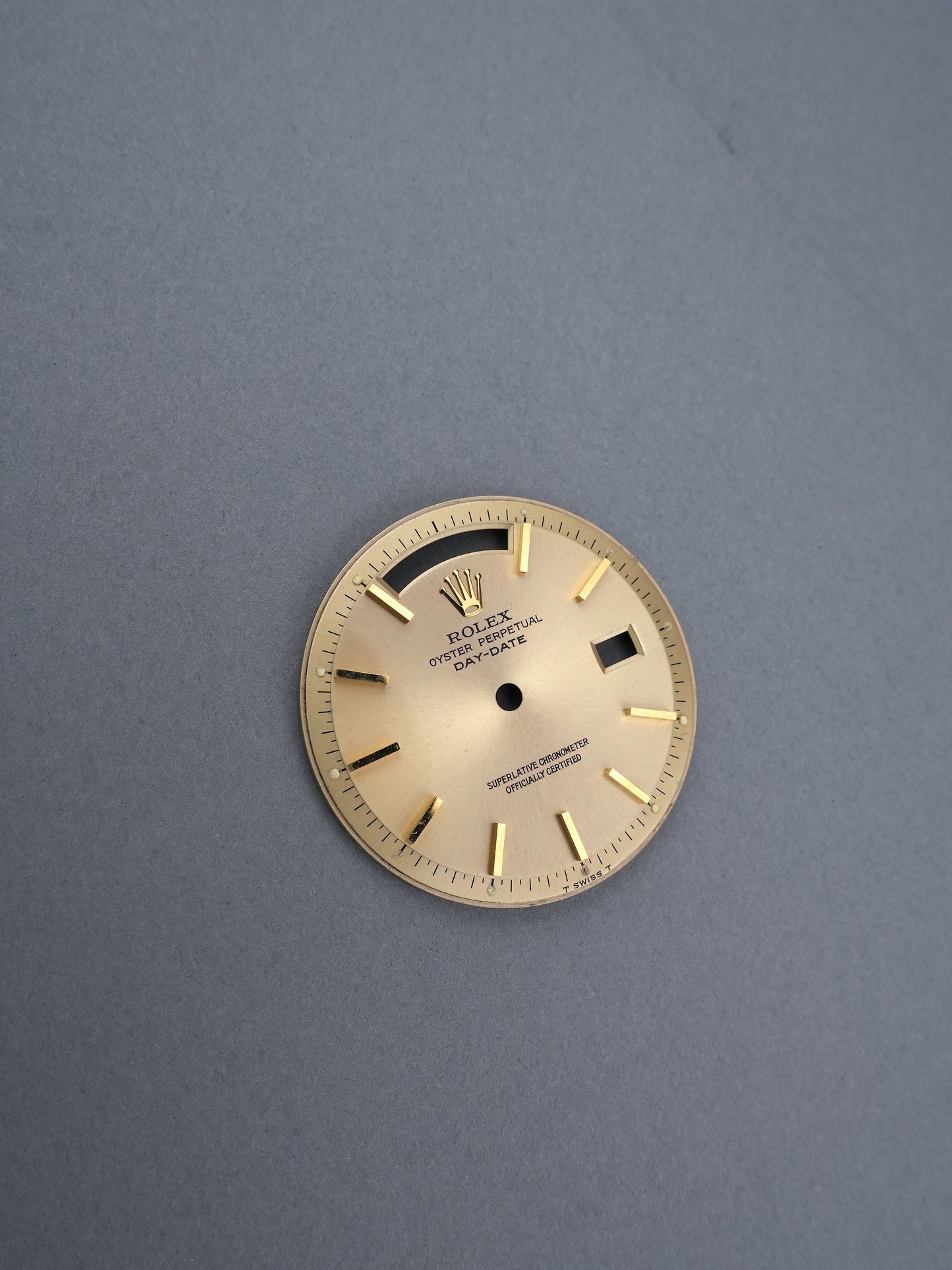 Rolex champagne dial for Day-Date Ref. 1803 Tritium