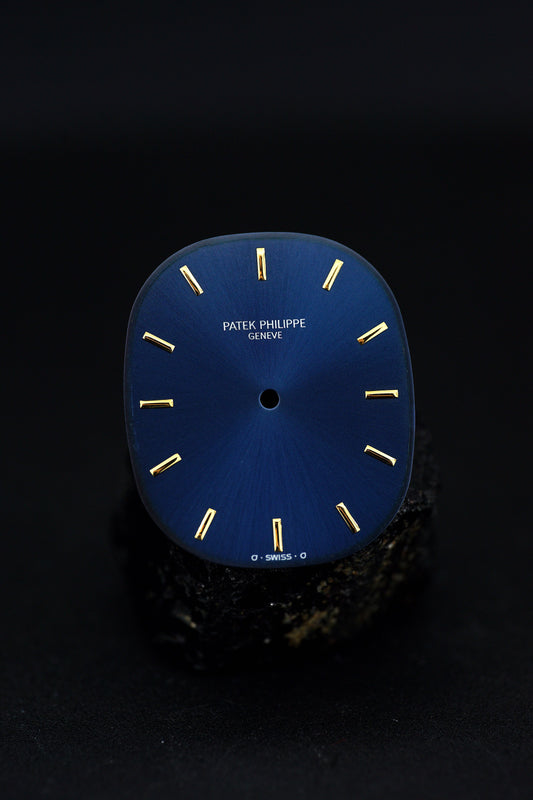 Patek Philippe blue dial ,,Sigma Dial'' for Ellipse 3738J incl. Handset