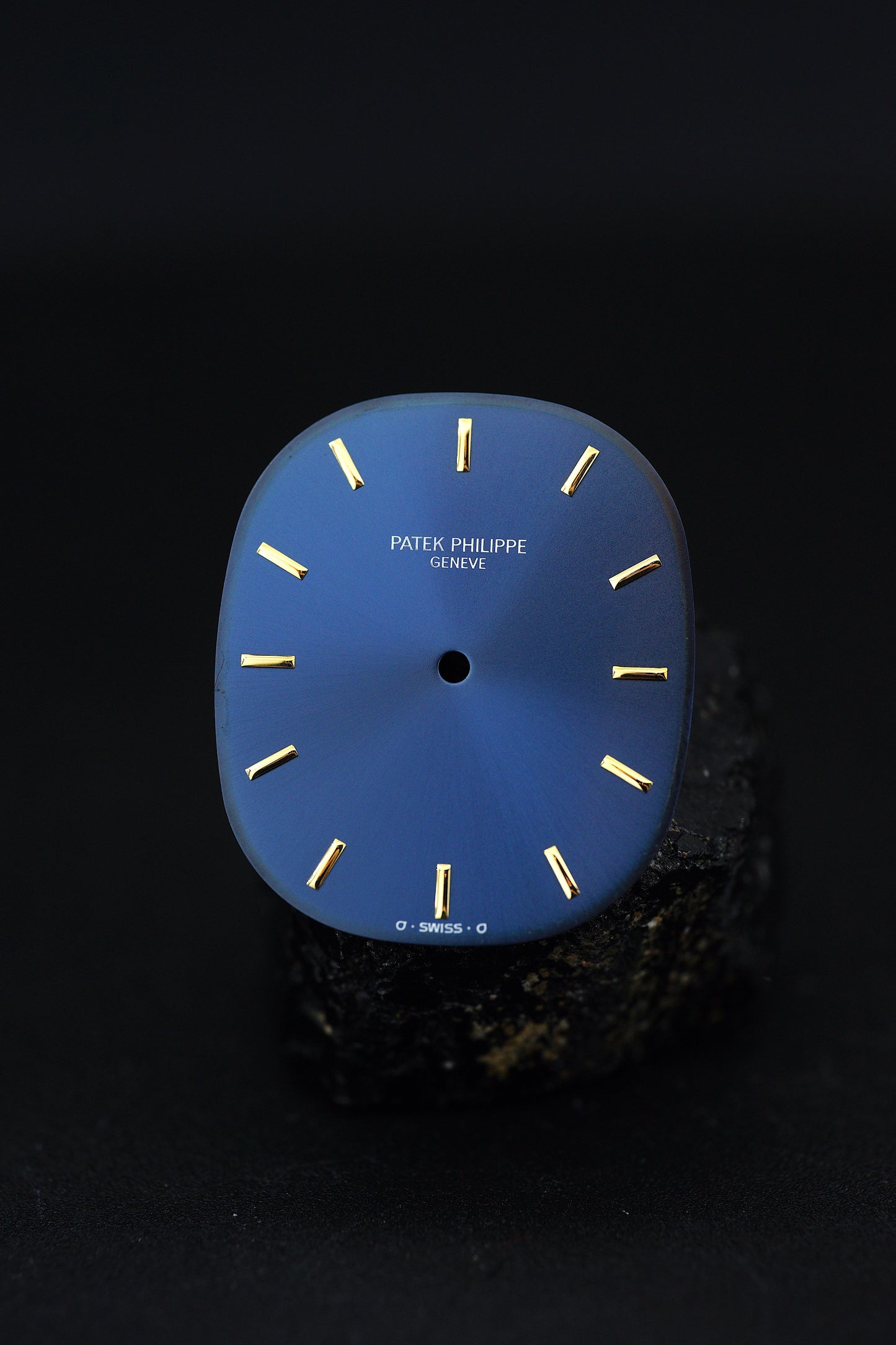 Patek Philippe blaues Zifferblatt ,,Sigma Dial'' für Ellipse 3738J inkl. Zeigersatz