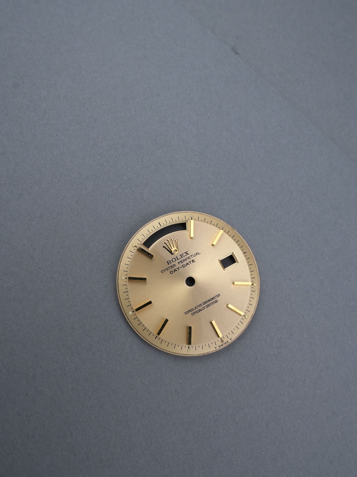 Rolex champagne dial for Day-Date Ref. 1803 Tritium