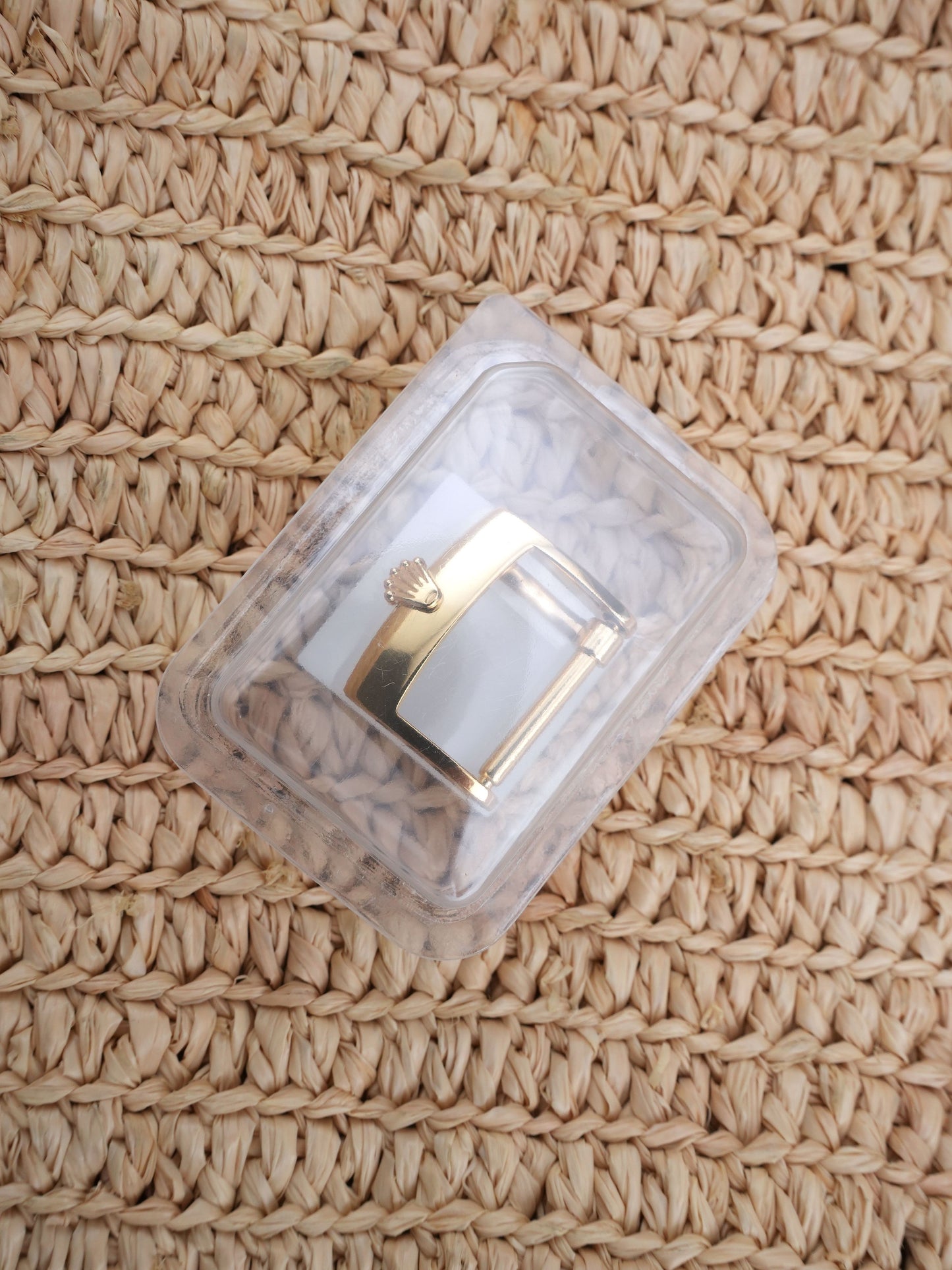 Rolex NOS Pin Buckle vergoldet 16 mm B22-16-1-L1 für Datejust