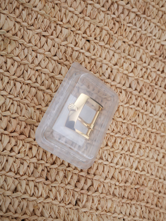 Rolex NOS Gold-Plated Pin Buckle 16 mm B22-16-1-L1 for Datejust