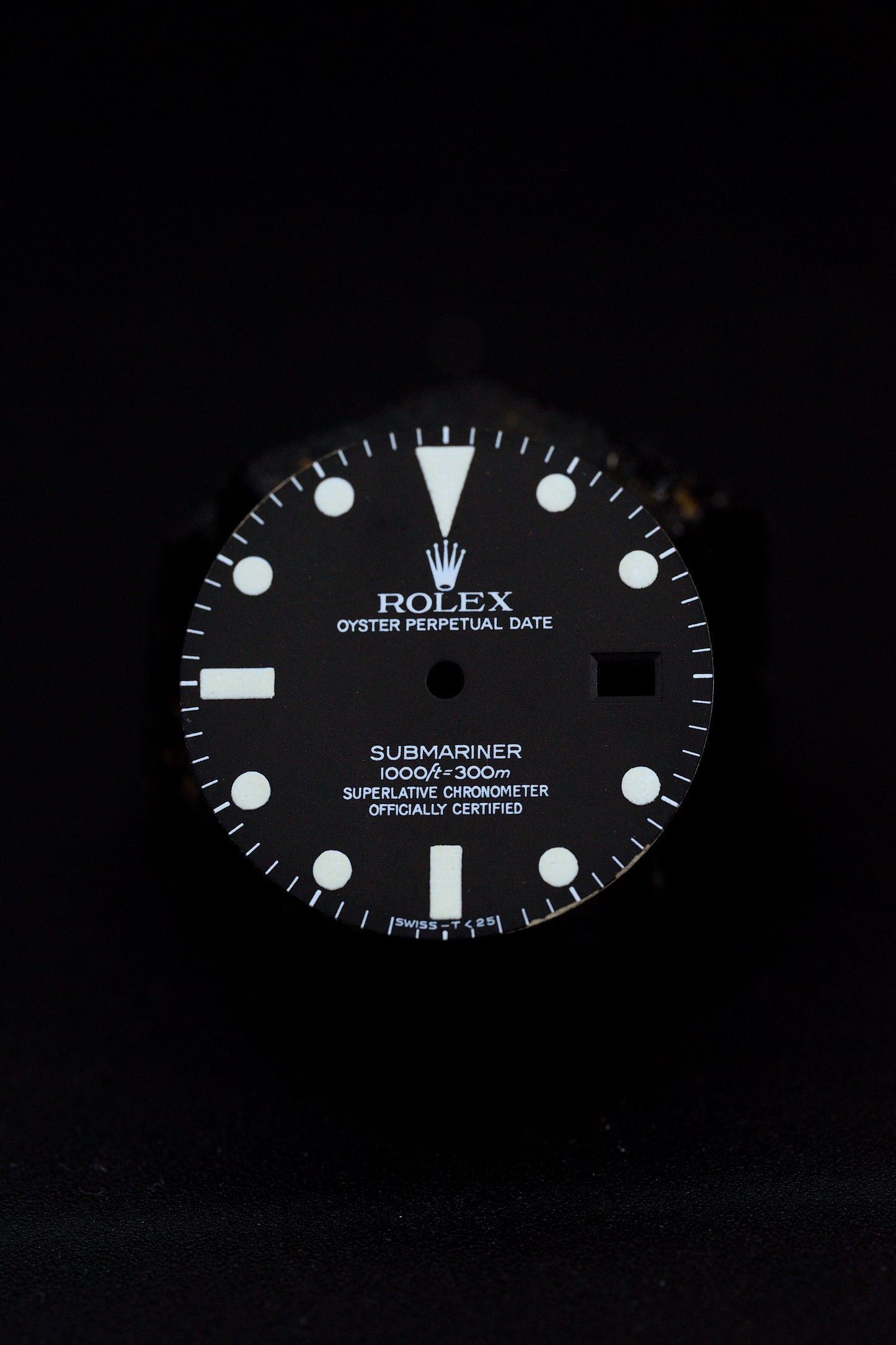 Rolex Zifferblatt Matt für Submariner 16800 Tritium