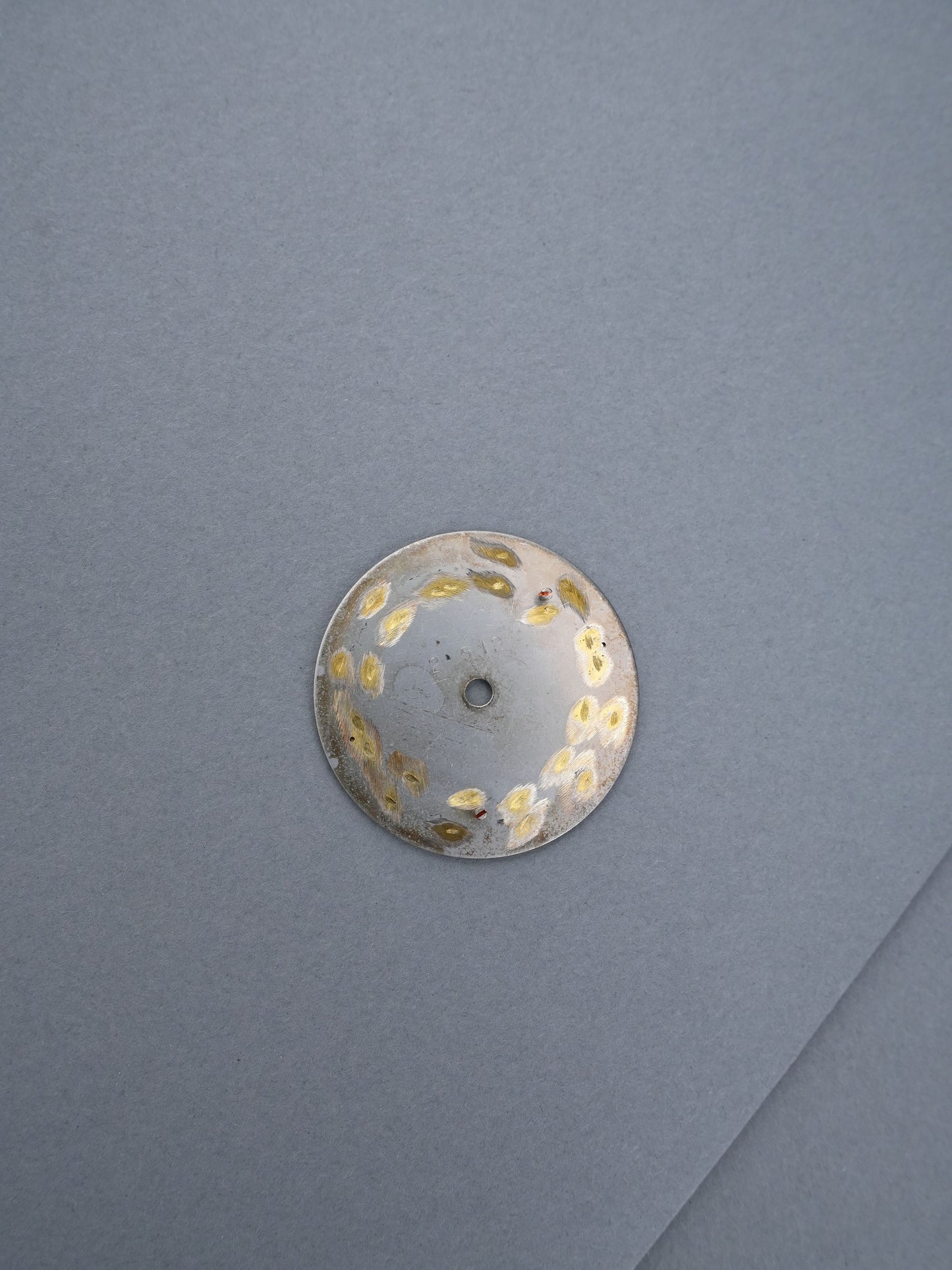 Rolex Silber Zifferblatt für Oyster Perpetual Medium Gelbgold