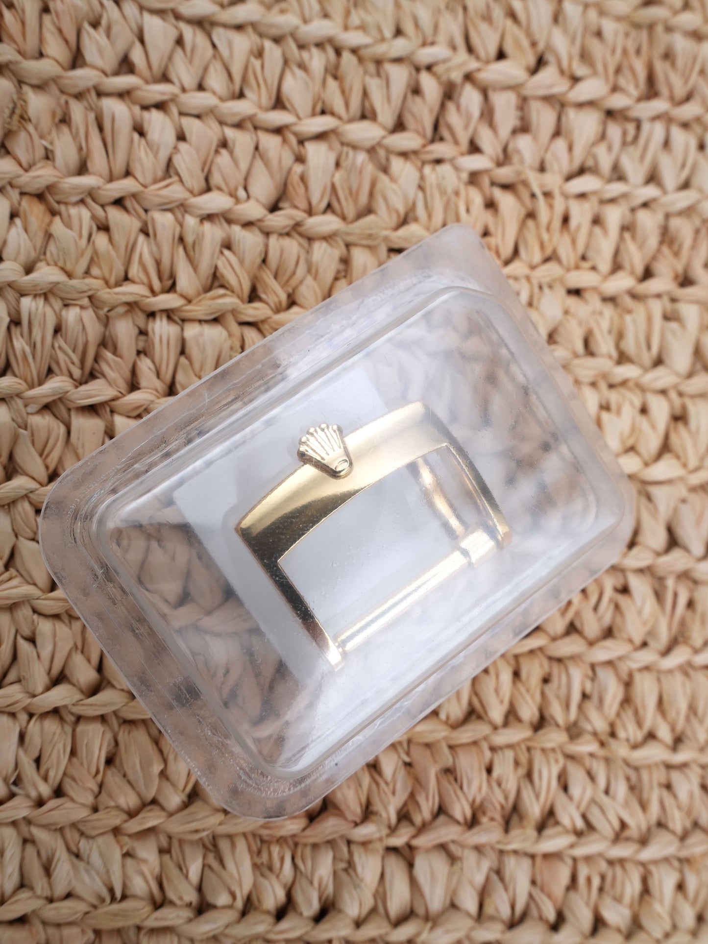 Rolex NOS Pin Buckle vergoldet 16 mm B22-16-1-L1 für Datejust