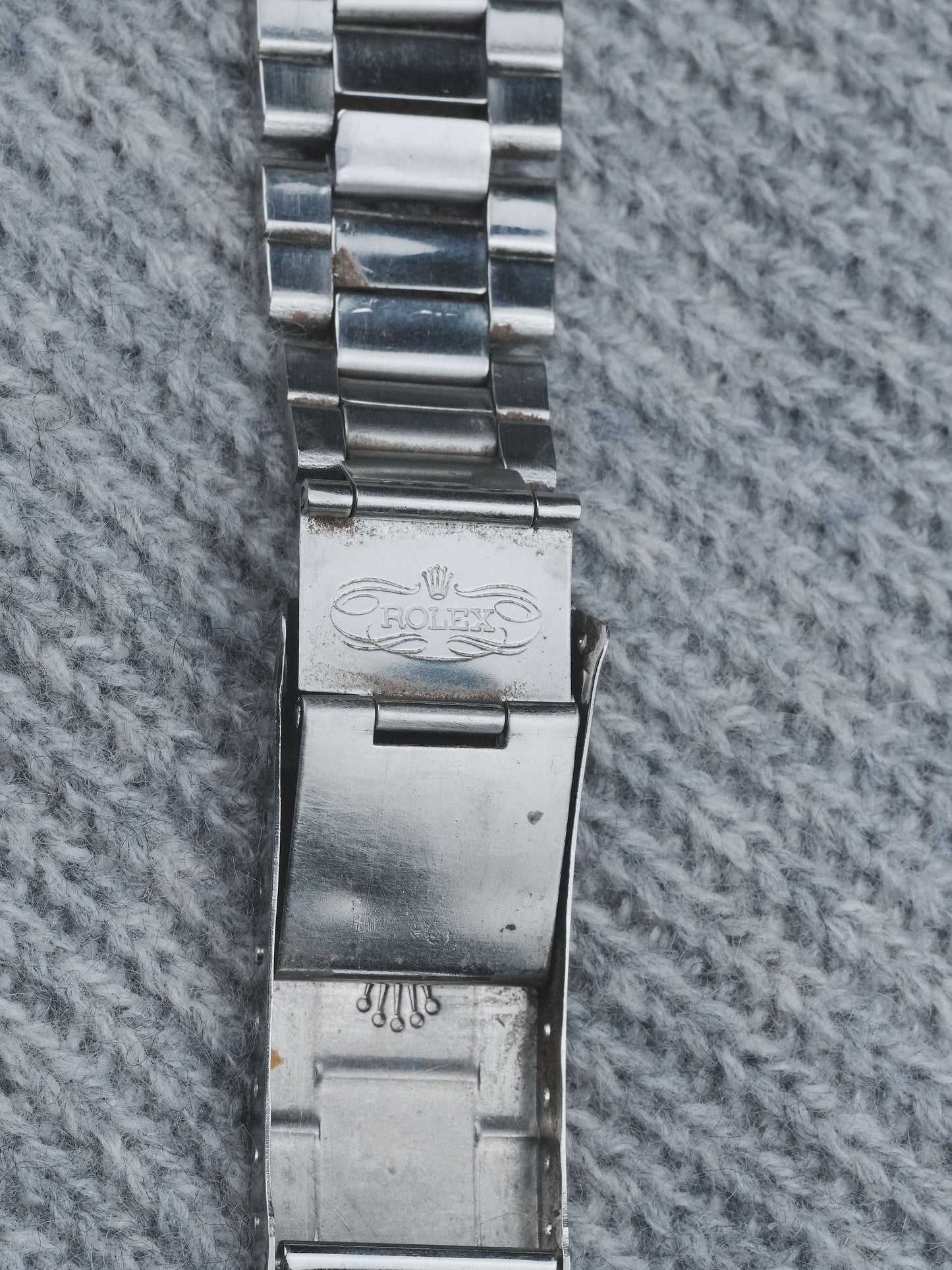 SUPER RARE Rolex Pat Pend 9315 Oyster Armband von 1970 (3/70) für Sea-Dweller 1665