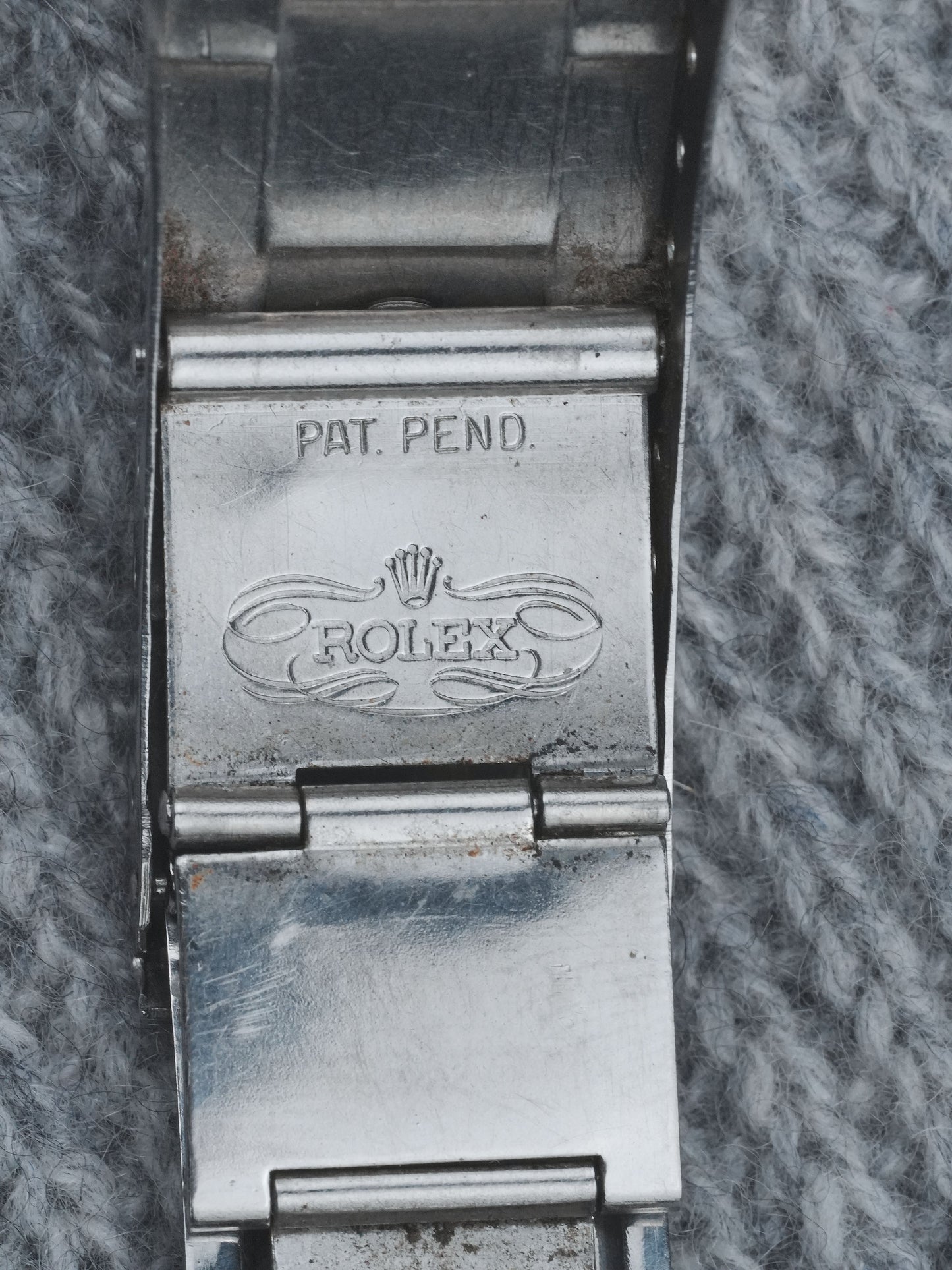 SUPER RARE Rolex Pat Pend 9315 Oyster Armband von 1970 (3/70) für Sea-Dweller 1665