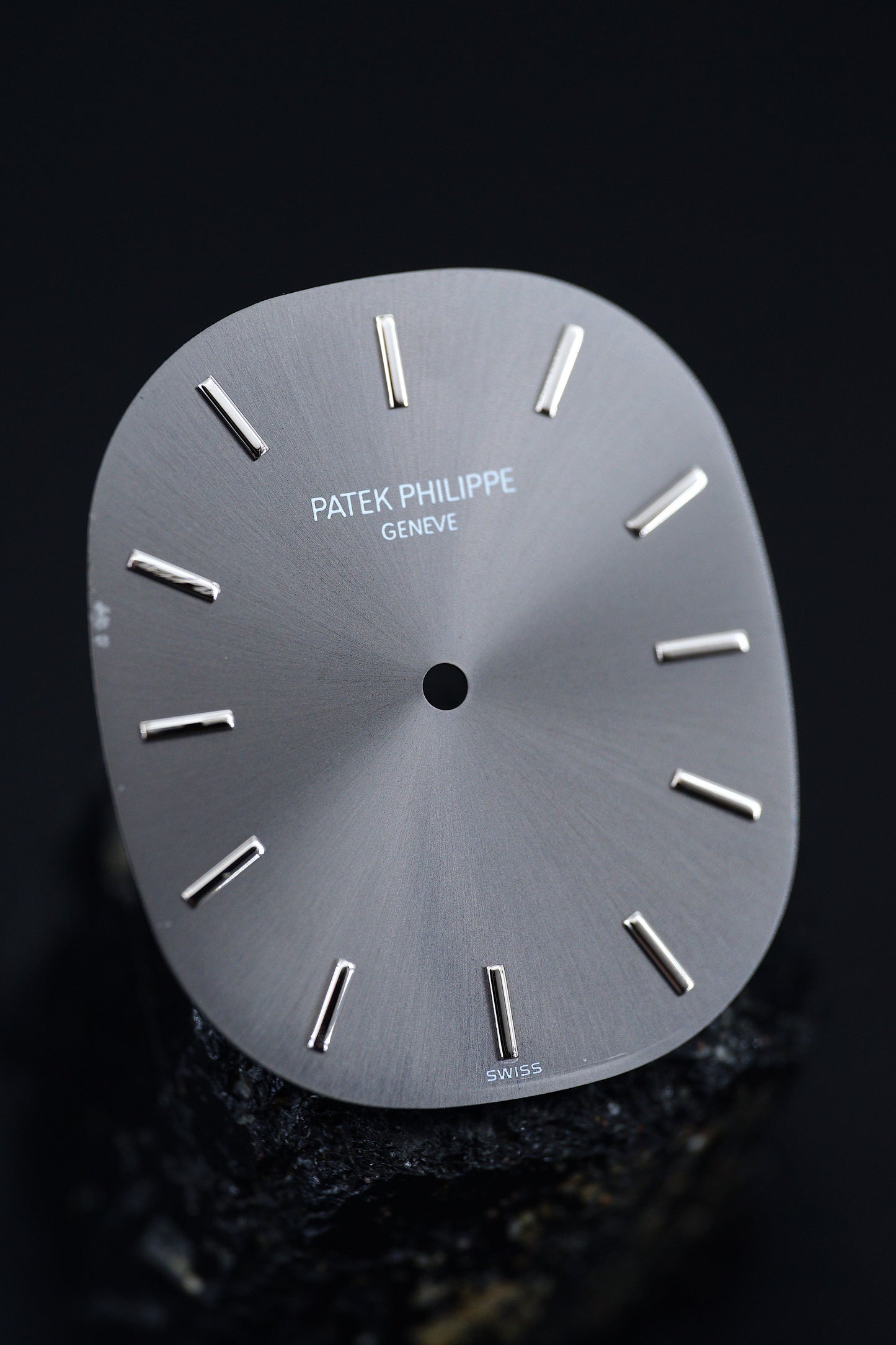 Patek Philippe graues Zifferblatt ,,Swiss Dial'' für Ellipse 3738G inkl. Zeigersatz