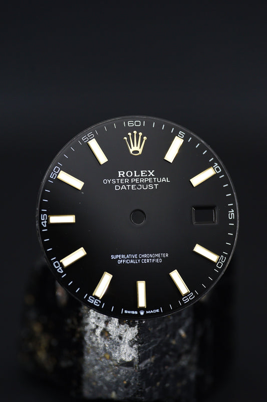 Rolex Dial black for OP Datejust 41 mm 126333 Chromalight