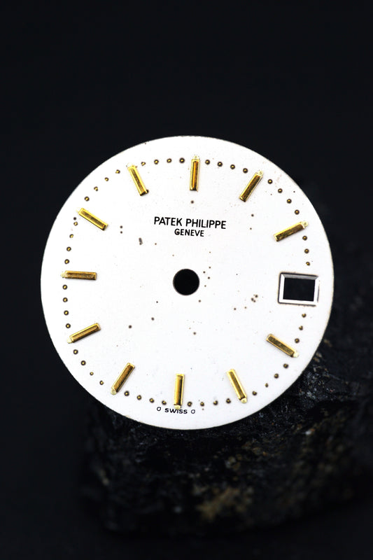 Patek Philippe "Replacement Dial" silver Dial for Nautilus 3800J.