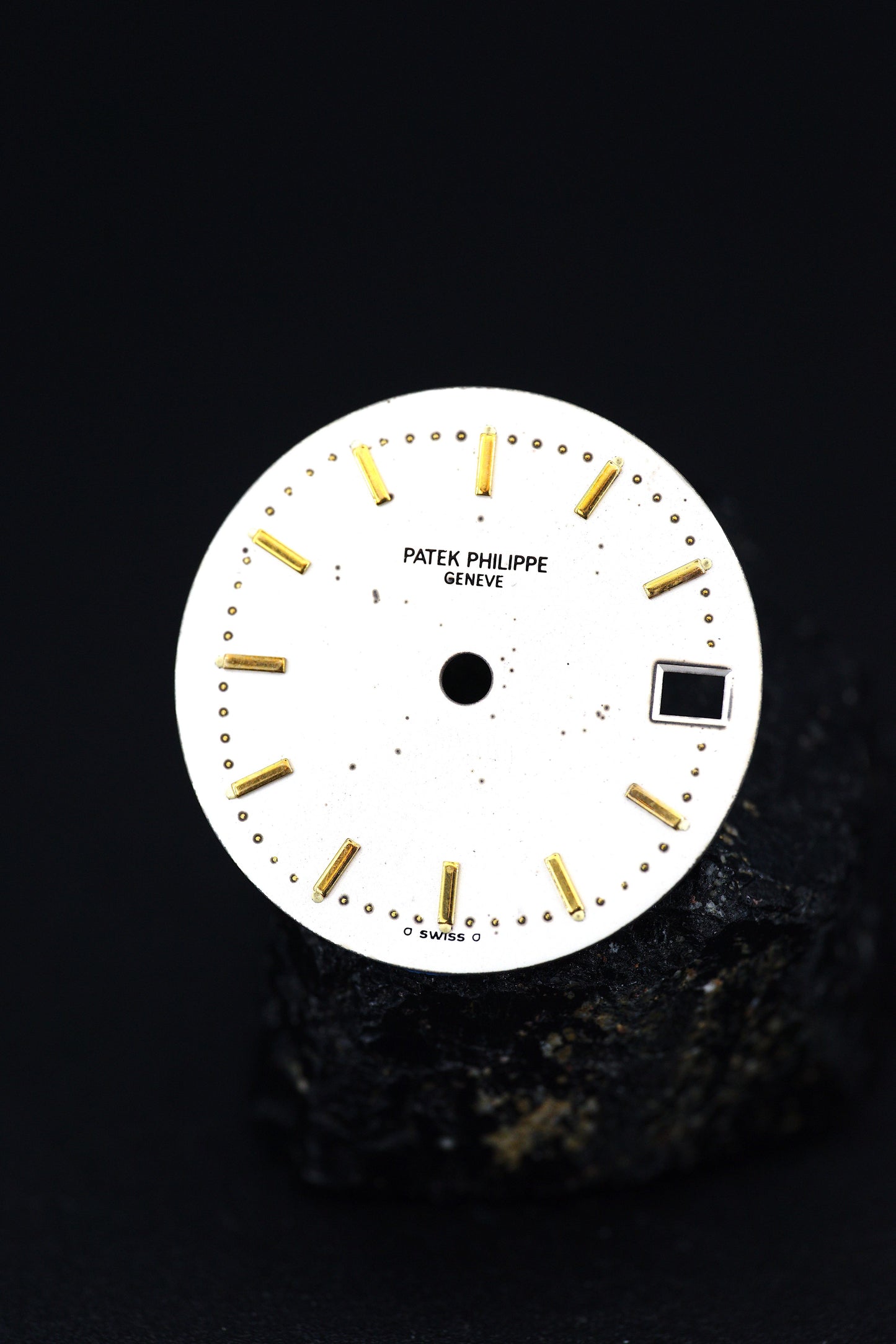 Patek Philippe "Replacement Dial" silver Dial for Nautilus 3800J.