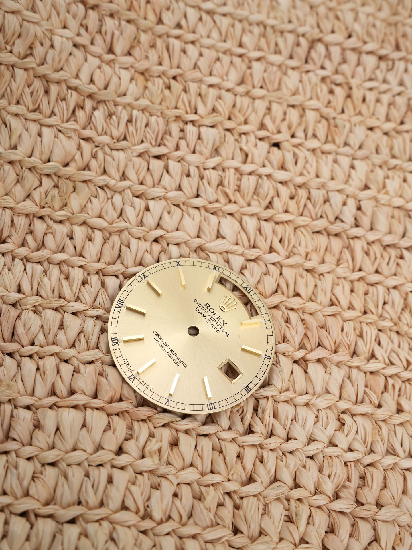 Rolex Zifferblatt Champagner für OP Day-Date 36 mm 18038 | 18238 Tritium