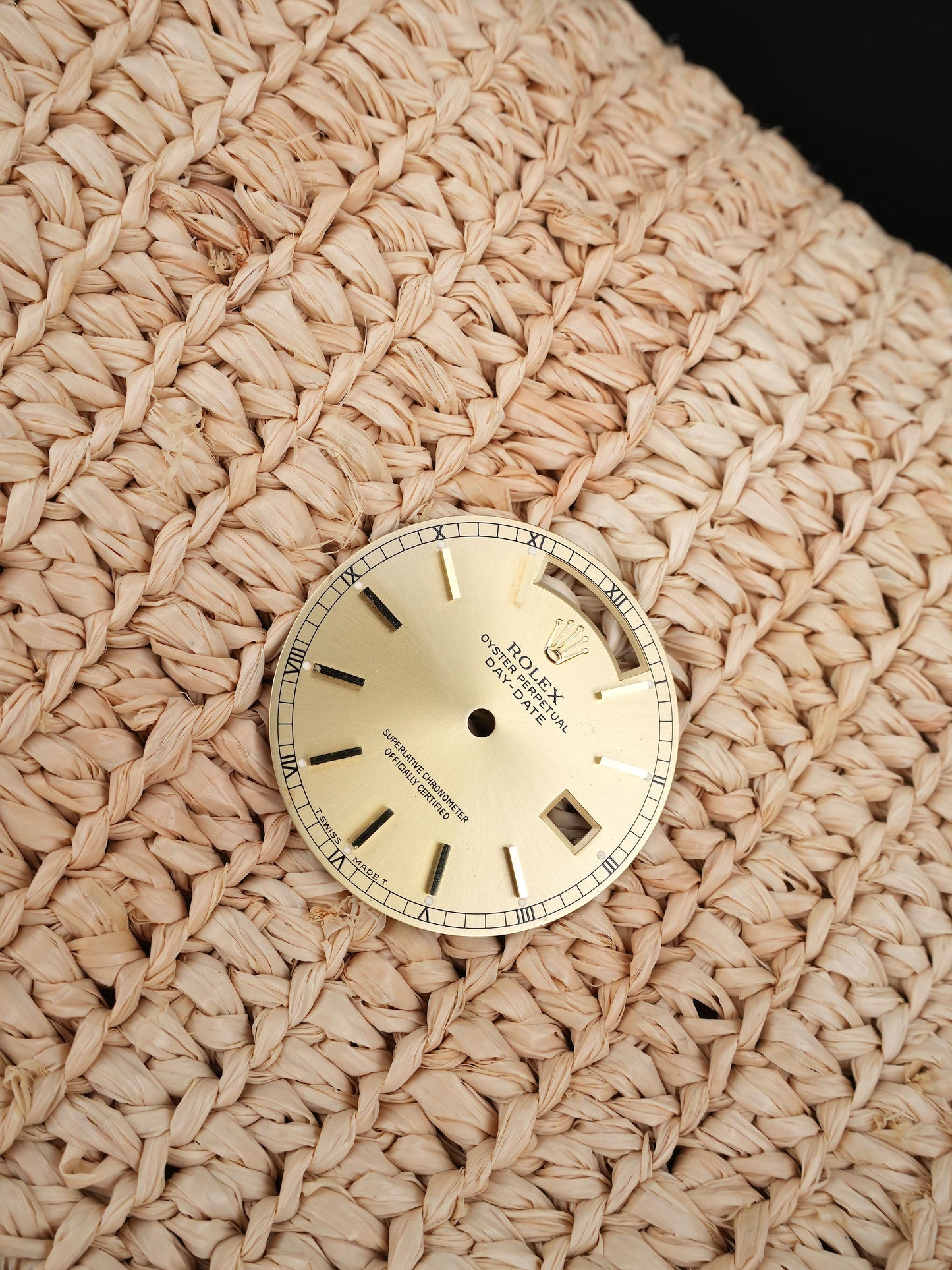 Rolex Zifferblatt Champagner für OP Day-Date 36 mm 18038 | 18238 Tritium