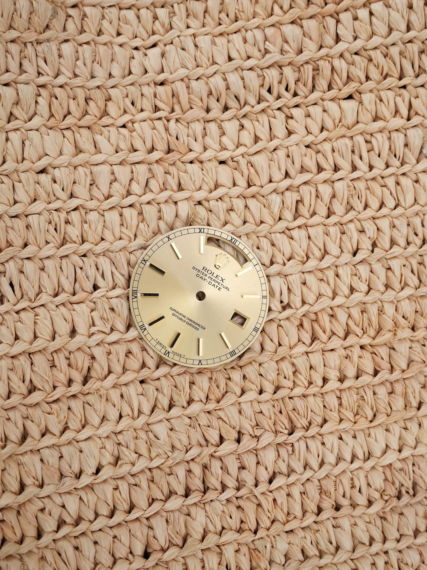 Rolex Zifferblatt Champagner für OP Day-Date 36 mm 18038 | 18238 Tritium