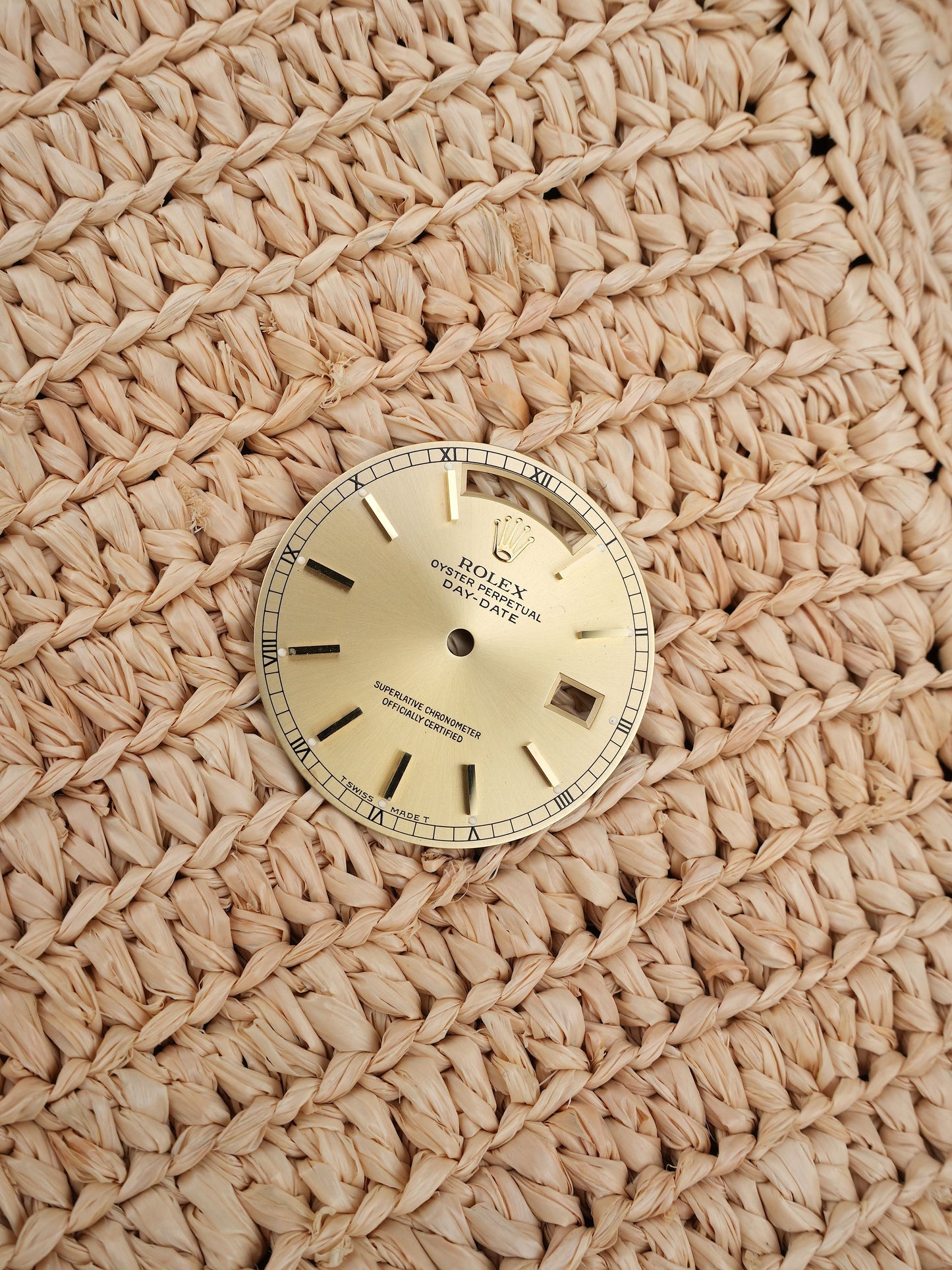 Rolex Zifferblatt Champagner für OP Day-Date 36 mm 18038 | 18238 Tritium
