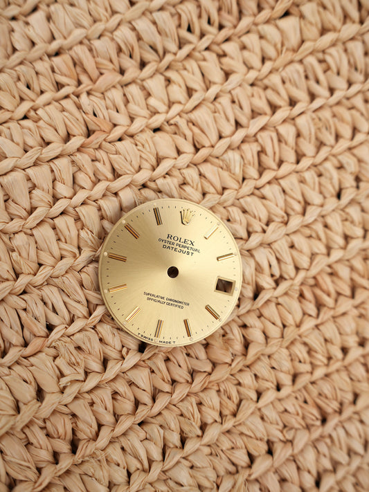 Rolex Dial Champagne for OP Datejust 31 mm Tritium