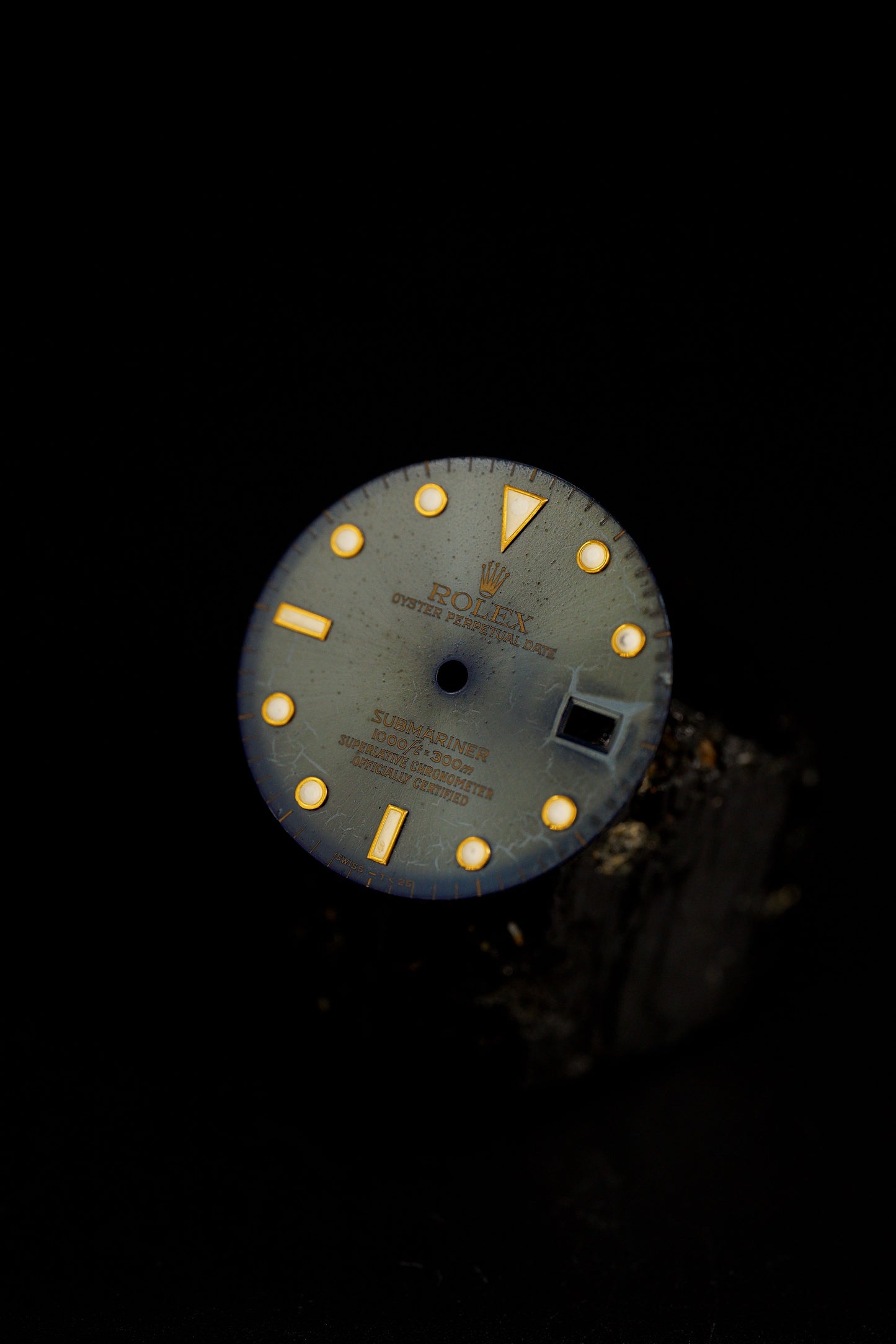 Rolex Zifferblatt faded für Submariner 16610 | 16800 | 168000 Tritium Patina