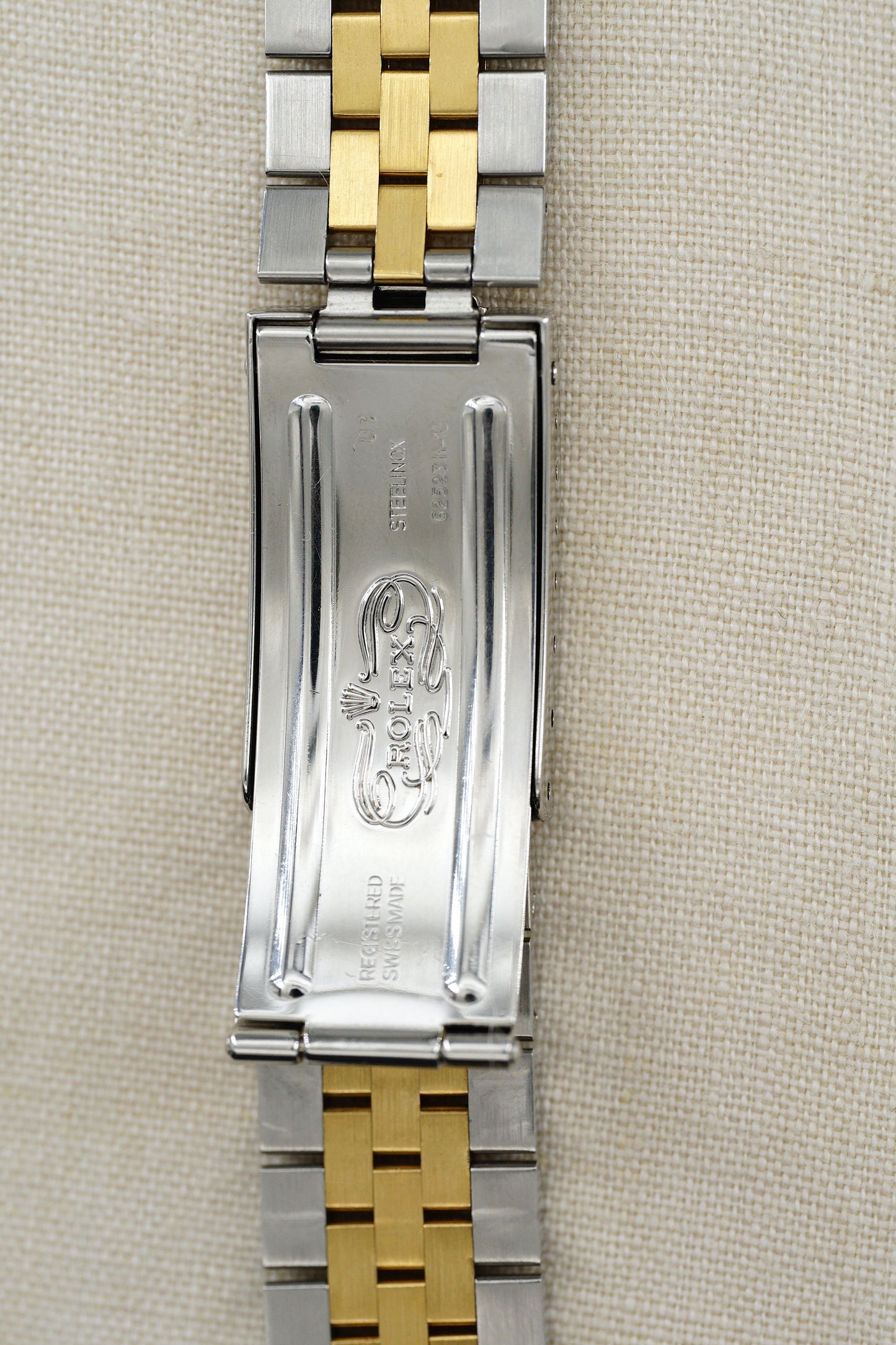 Rolex Jubilee Band 62523 H stahl / Gold mit 402B Endlinks für GMT 16713