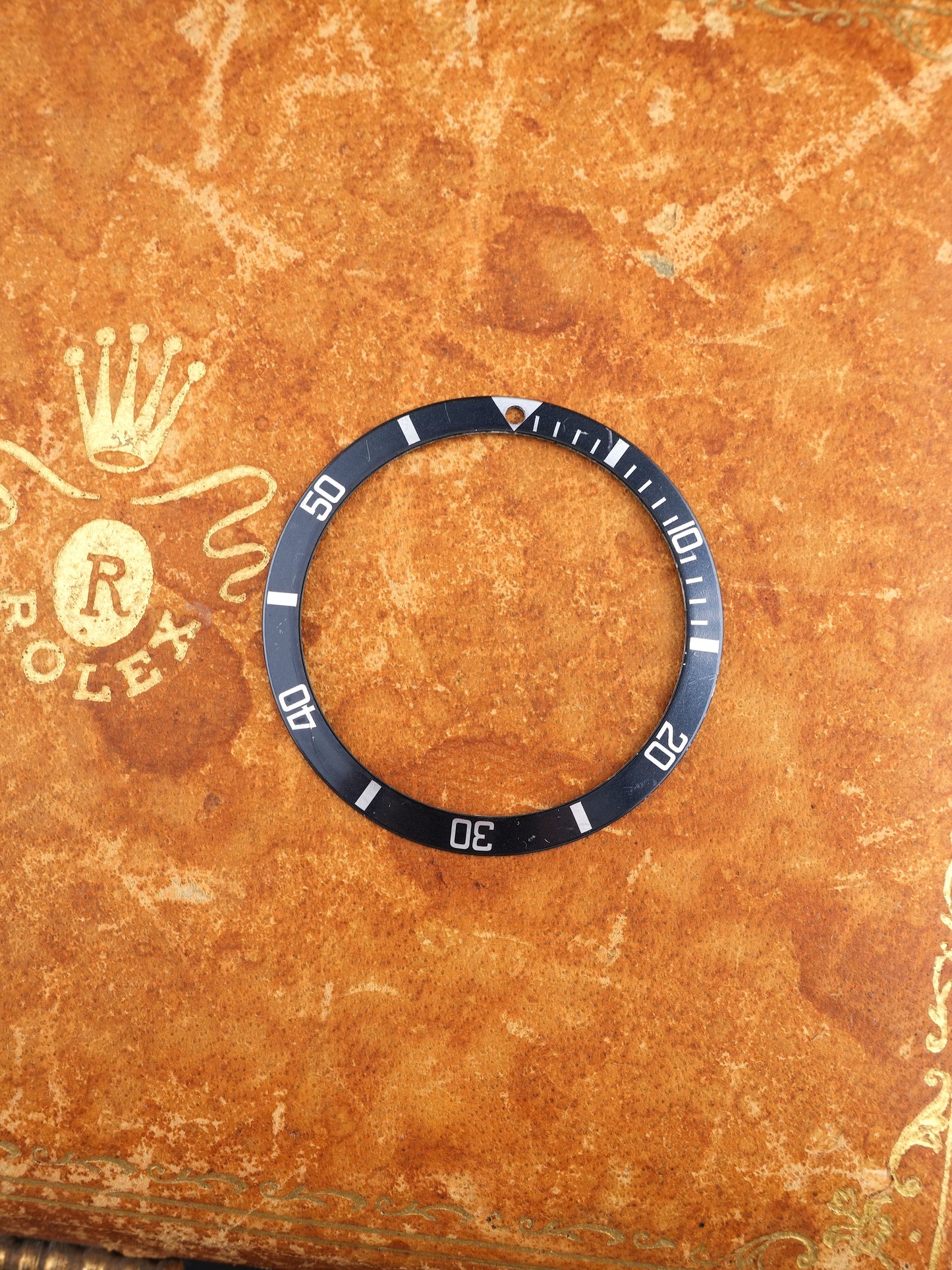 Rolex Inlay | Insert | Black for Submariner 5512 | 5513 | 1680 & Sea-Dweller 1665