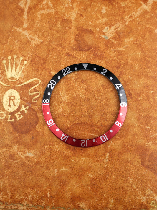 Rolex Inlay | Insert | Einlage Schwarz/Rot „Coke“ für GMT-Master 16700 | GMT-Master II 16710 | 16760