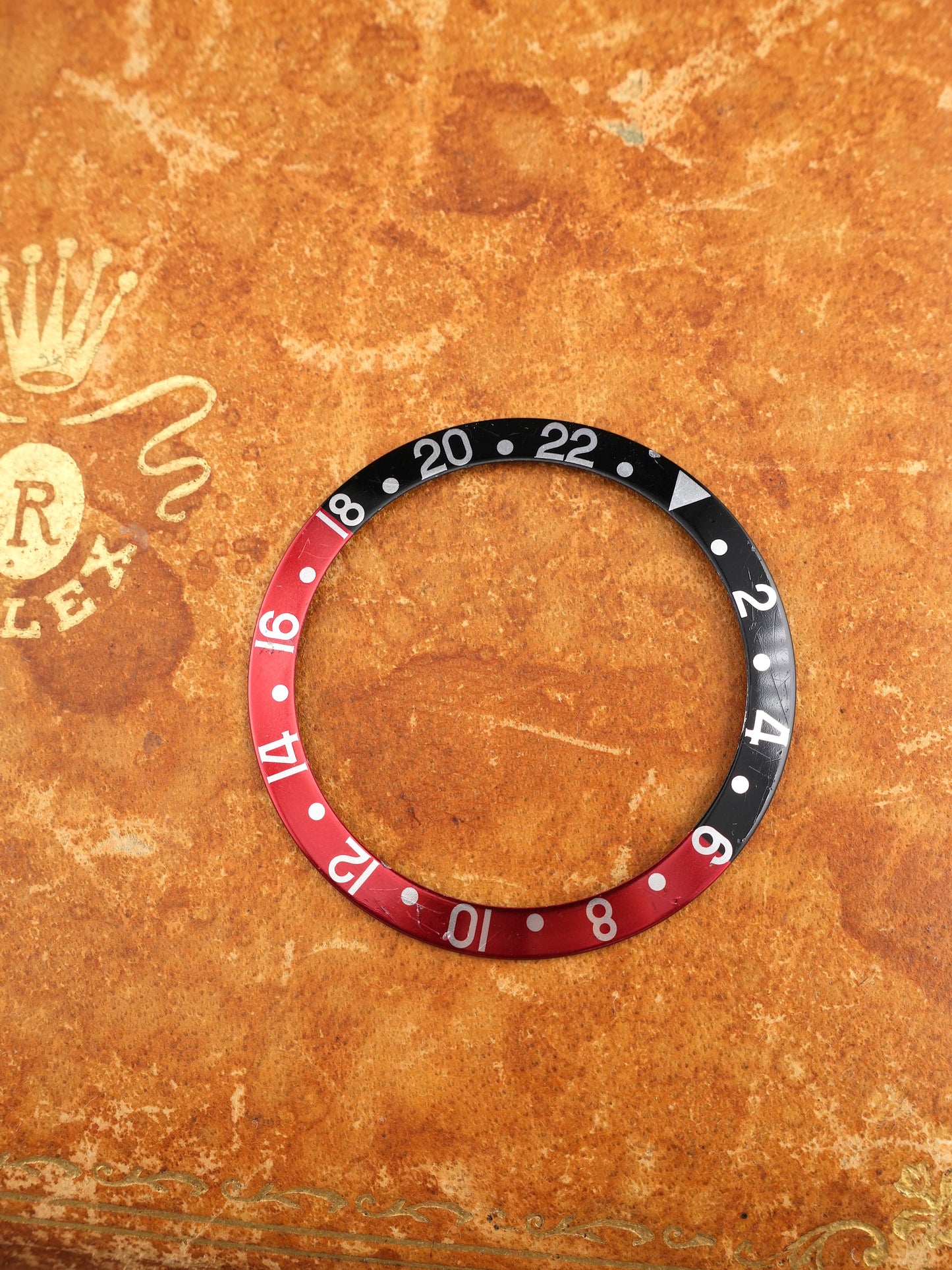 Rolex Inlay | Insert | Black/Red “Coke” for GMT-Master 16700 | GMT-Master II 16710 | 16760