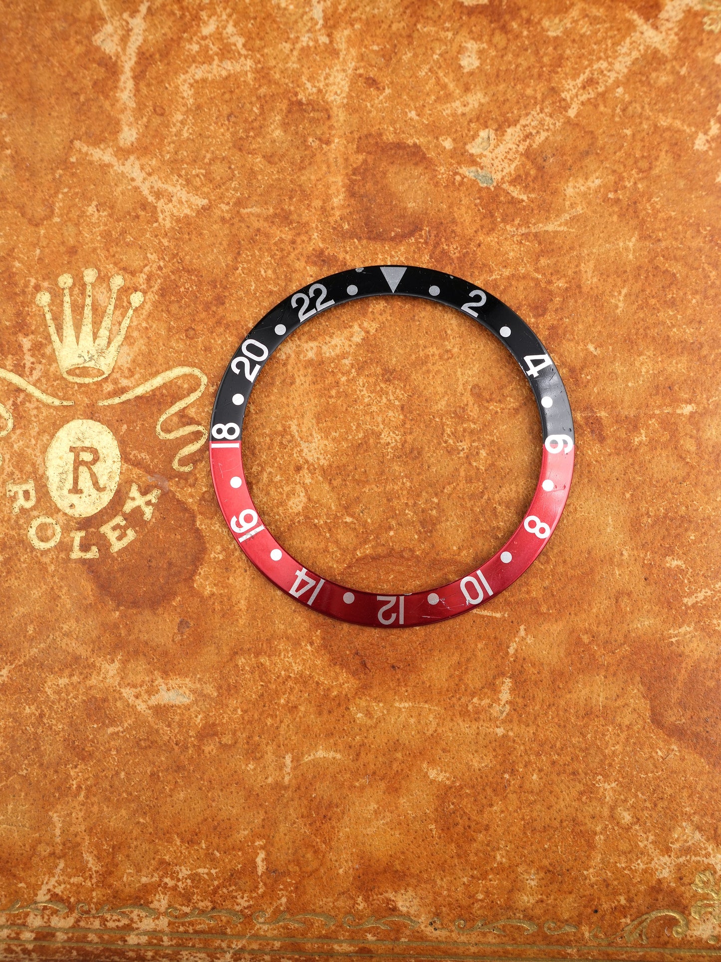 Rolex Inlay | Insert | Black/Red “Coke” for GMT-Master 16700 | GMT-Master II 16710 | 16760