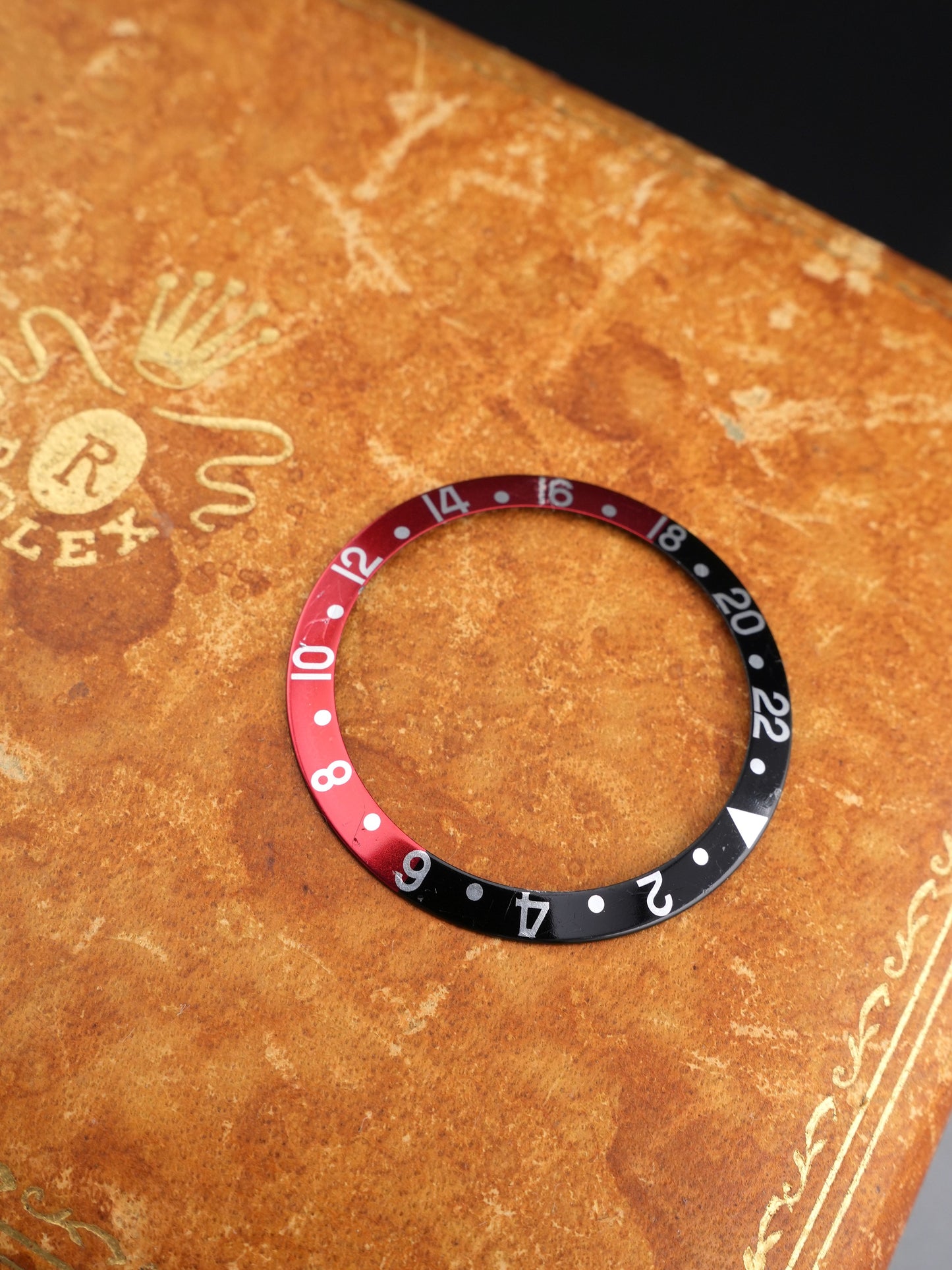 Rolex Inlay | Insert | Black/Red “Coke” for GMT-Master 16700 | GMT-Master II 16710 | 16760