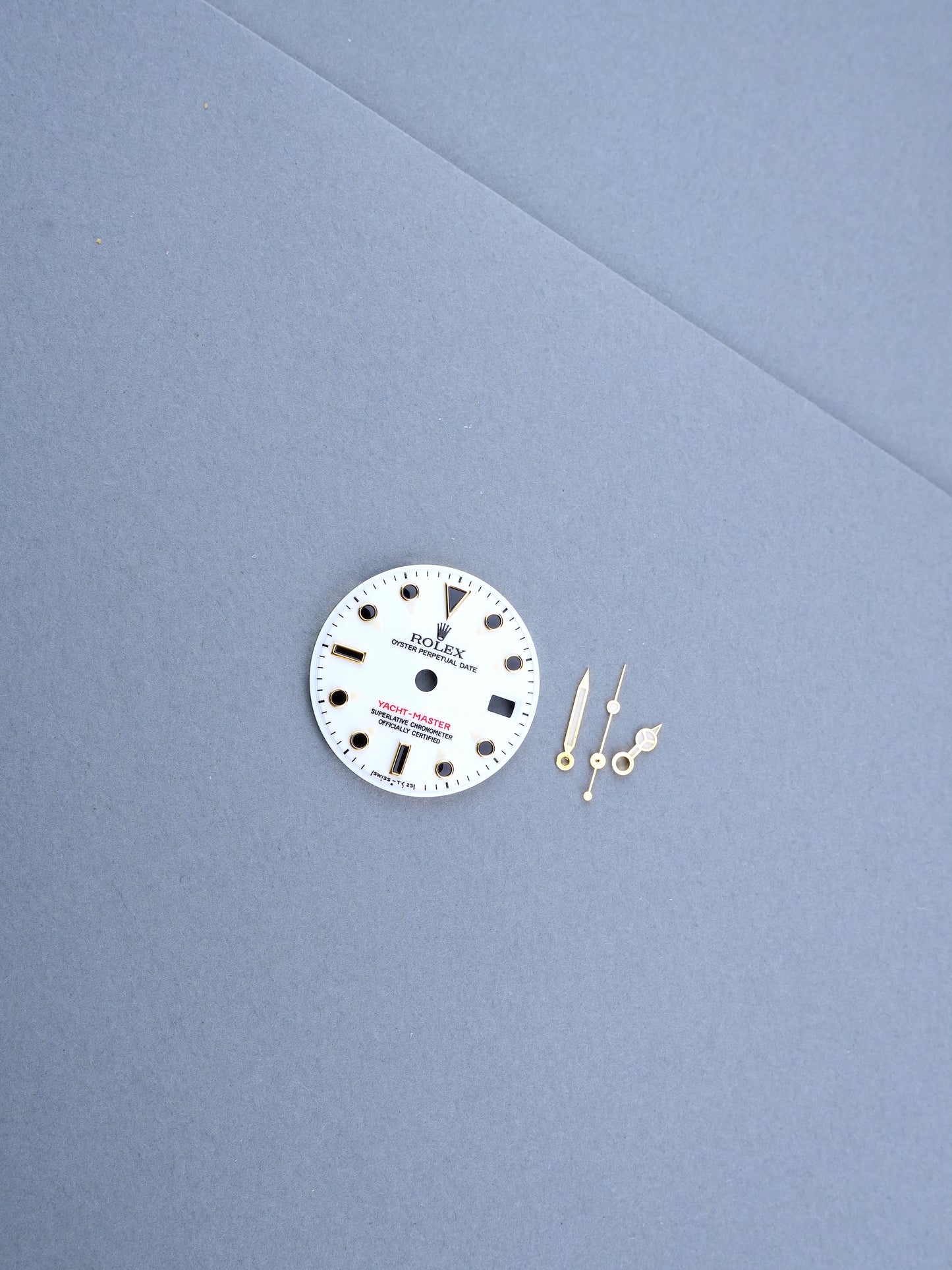 Rolex White Dial with Hand Set for Yacht-Master 69623 | 29 mm
