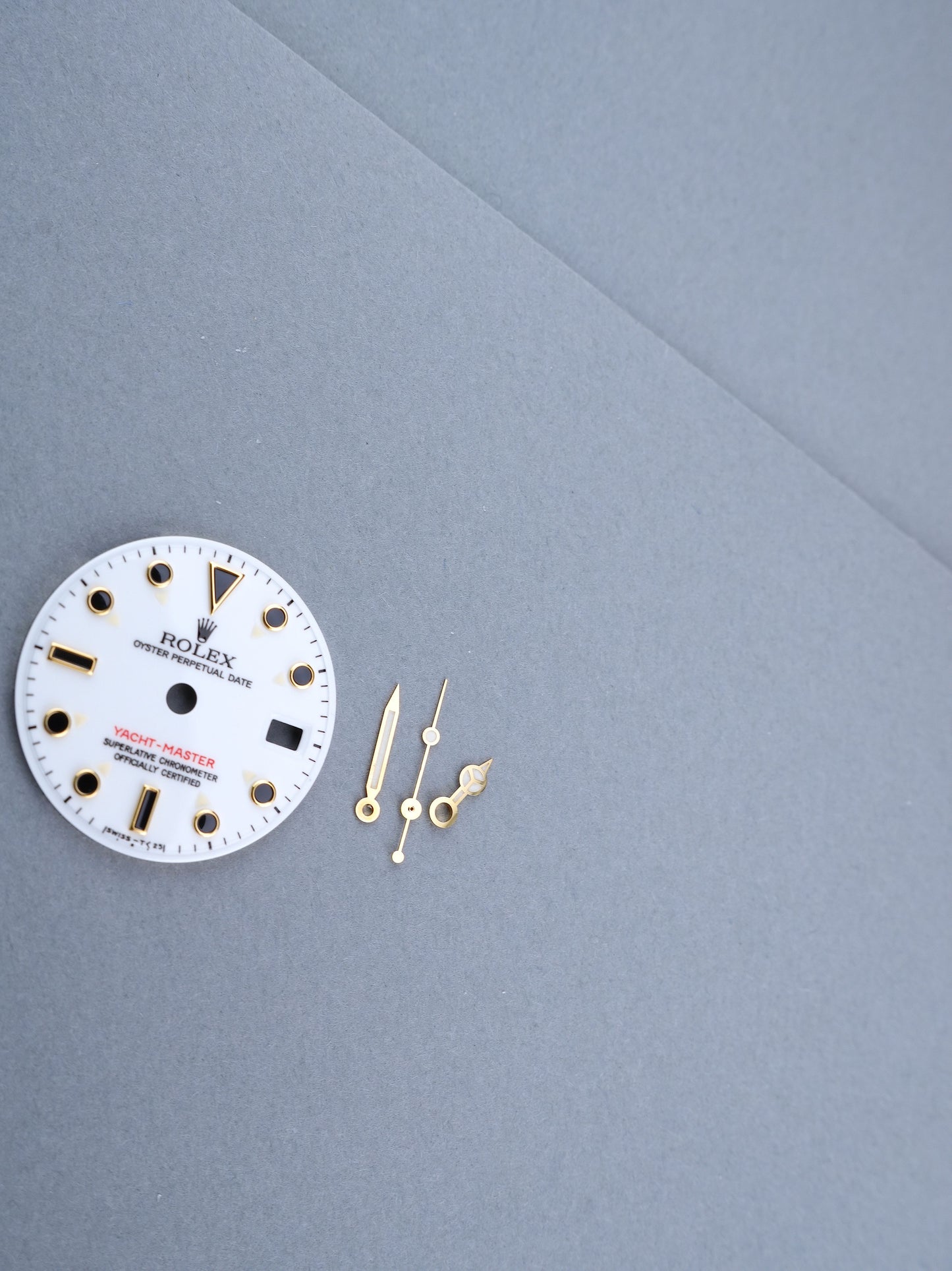Rolex White Dial with Hand Set for Yacht-Master 69623 | 29 mm