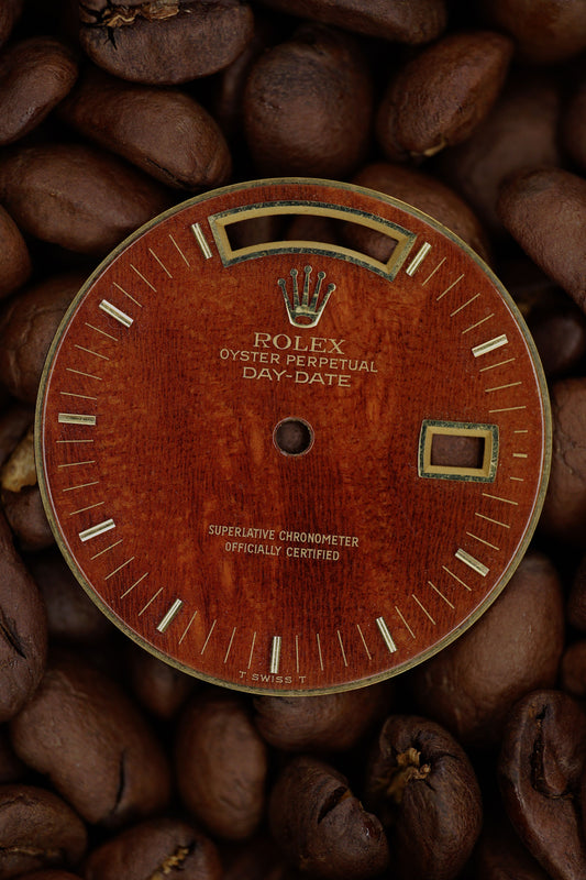Rolex "Wood Dial" Holz Zifferblatt für OP Day-Date 36 mm 18038 | 18238