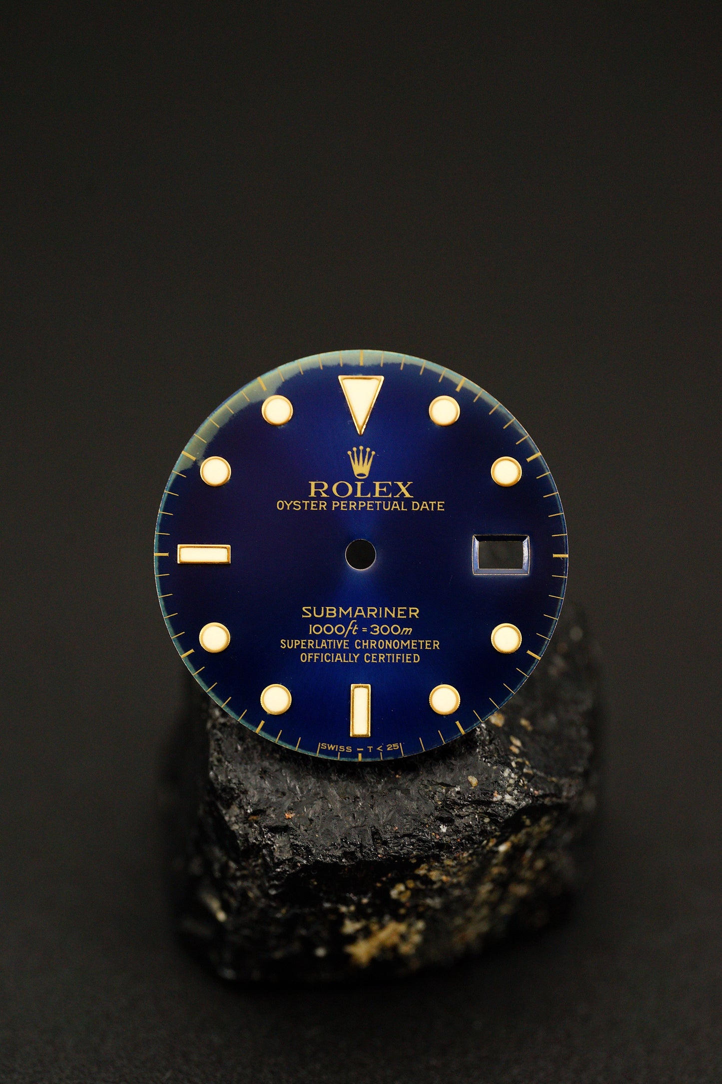 Rolex "Tropical Blue Dial" Zifferblatt Blau für Submariner 16803 | 16808 16613 | 16618 Tritium