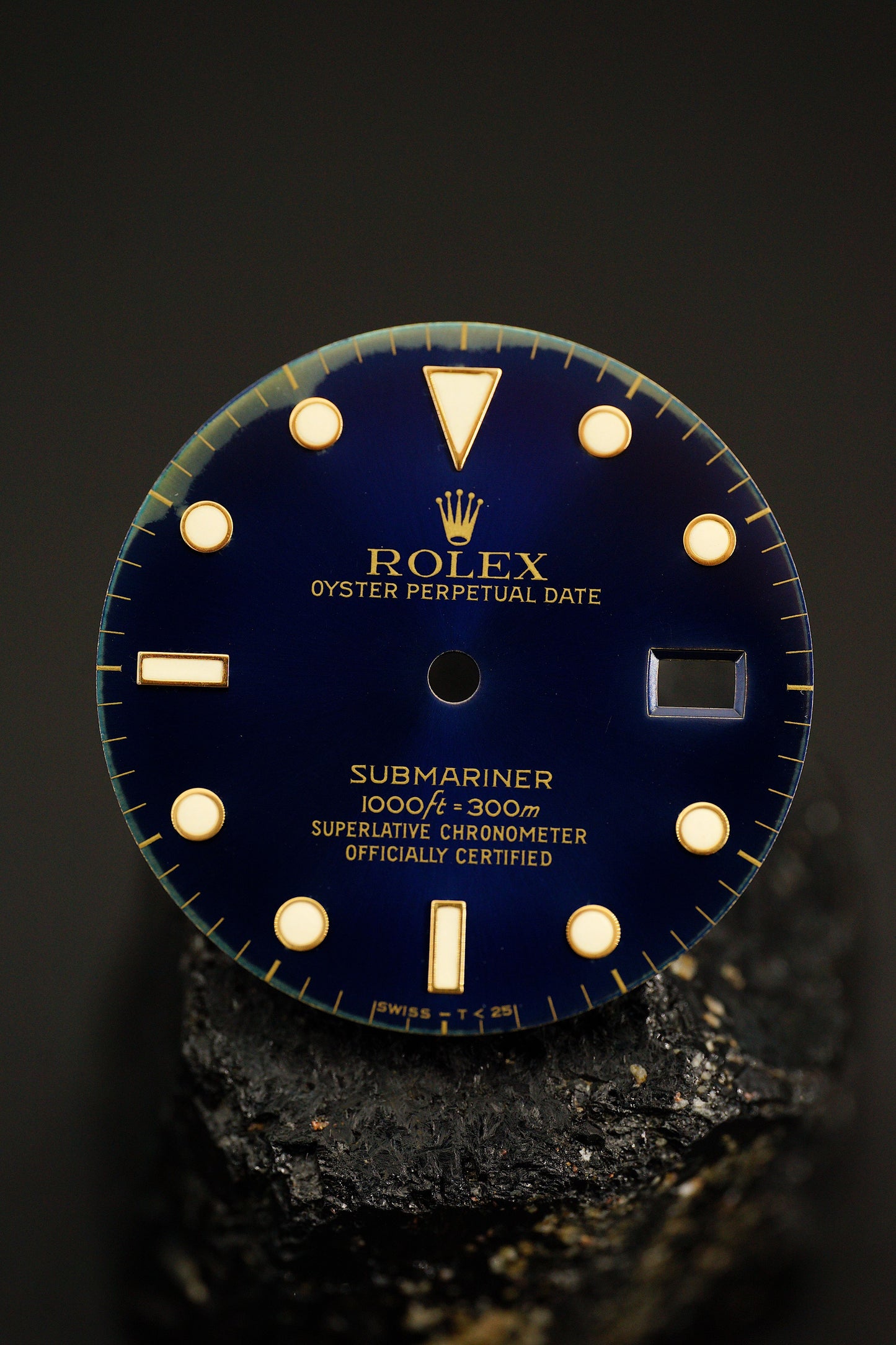 Rolex "Tropical Blue Dial" Zifferblatt Blau für Submariner 16803 | 16808 16613 | 16618 Tritium