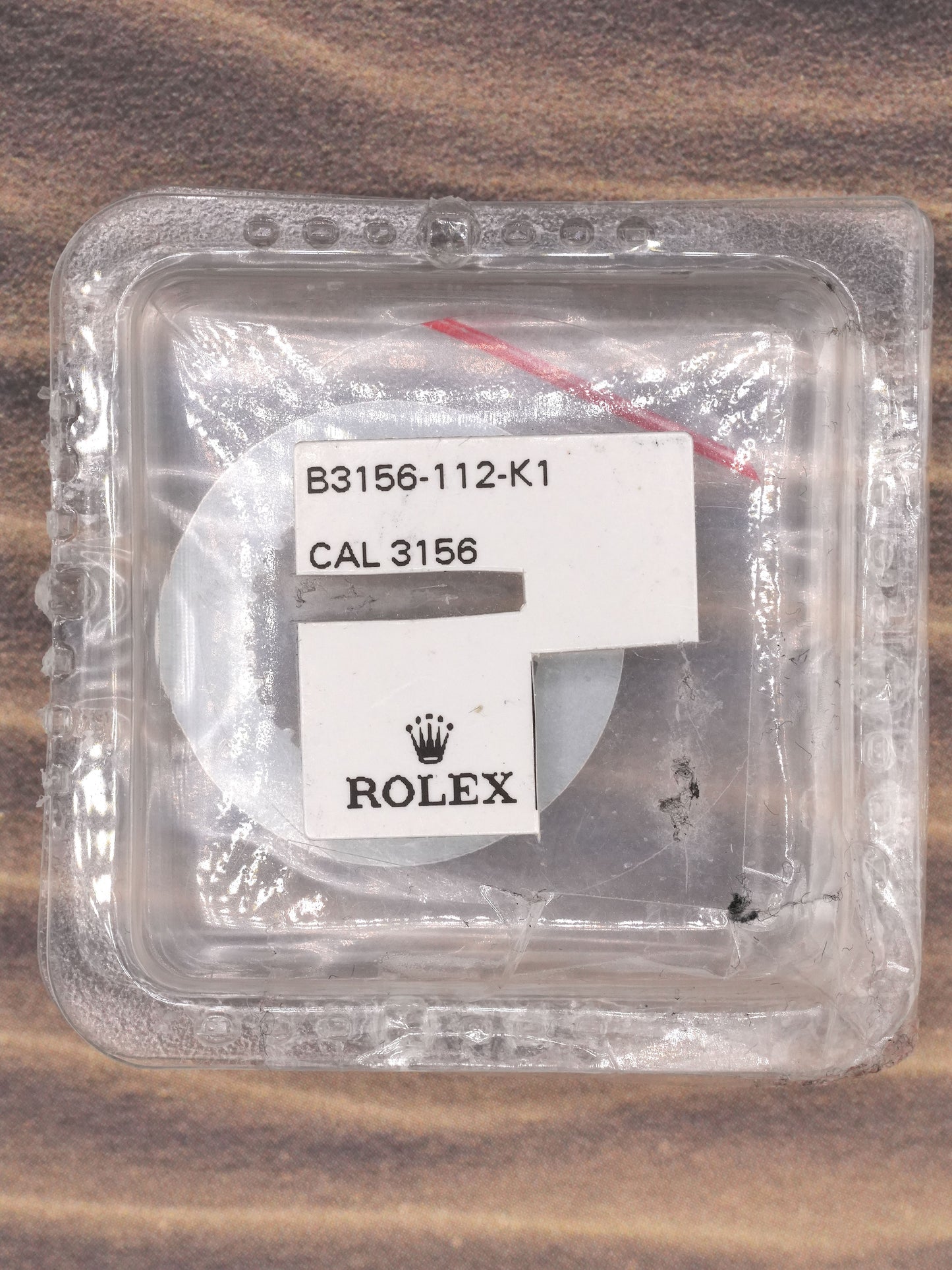 Rolex NOS Datum Scheibe Chinesisch weiß für Cal. 3156 Day-Date II 2 218239 | 218238 | 218206 Original