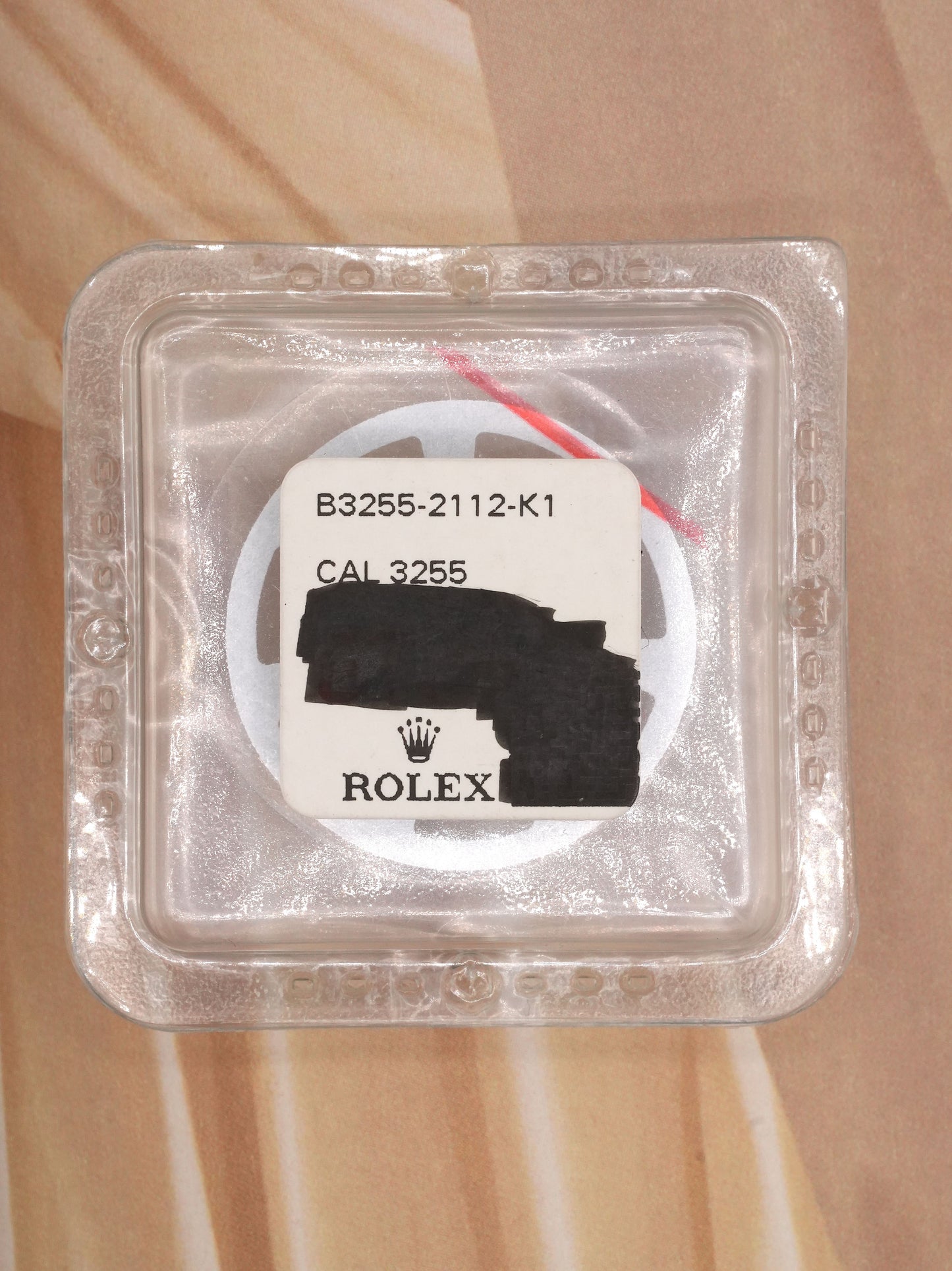 Rolex NOS Datum Scheibe Chinesisch weiß für Cal. B3255 Day-Date 128239 | 128238 | 128206 Original verpackt