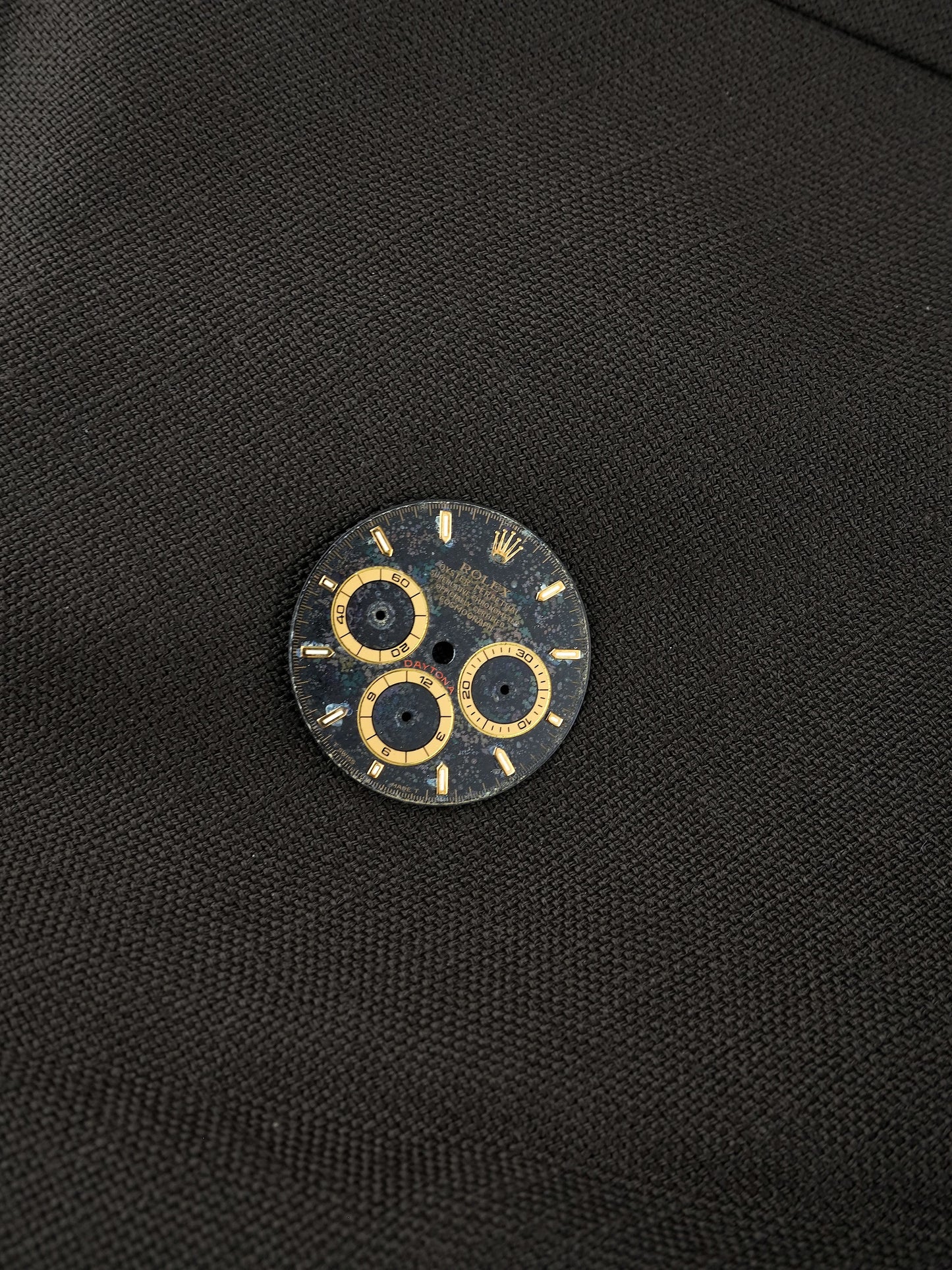 Rolex dial “Regular 6” for Zenith Cosmograph Daytona 16528 | 16523 | 16518 Tritium