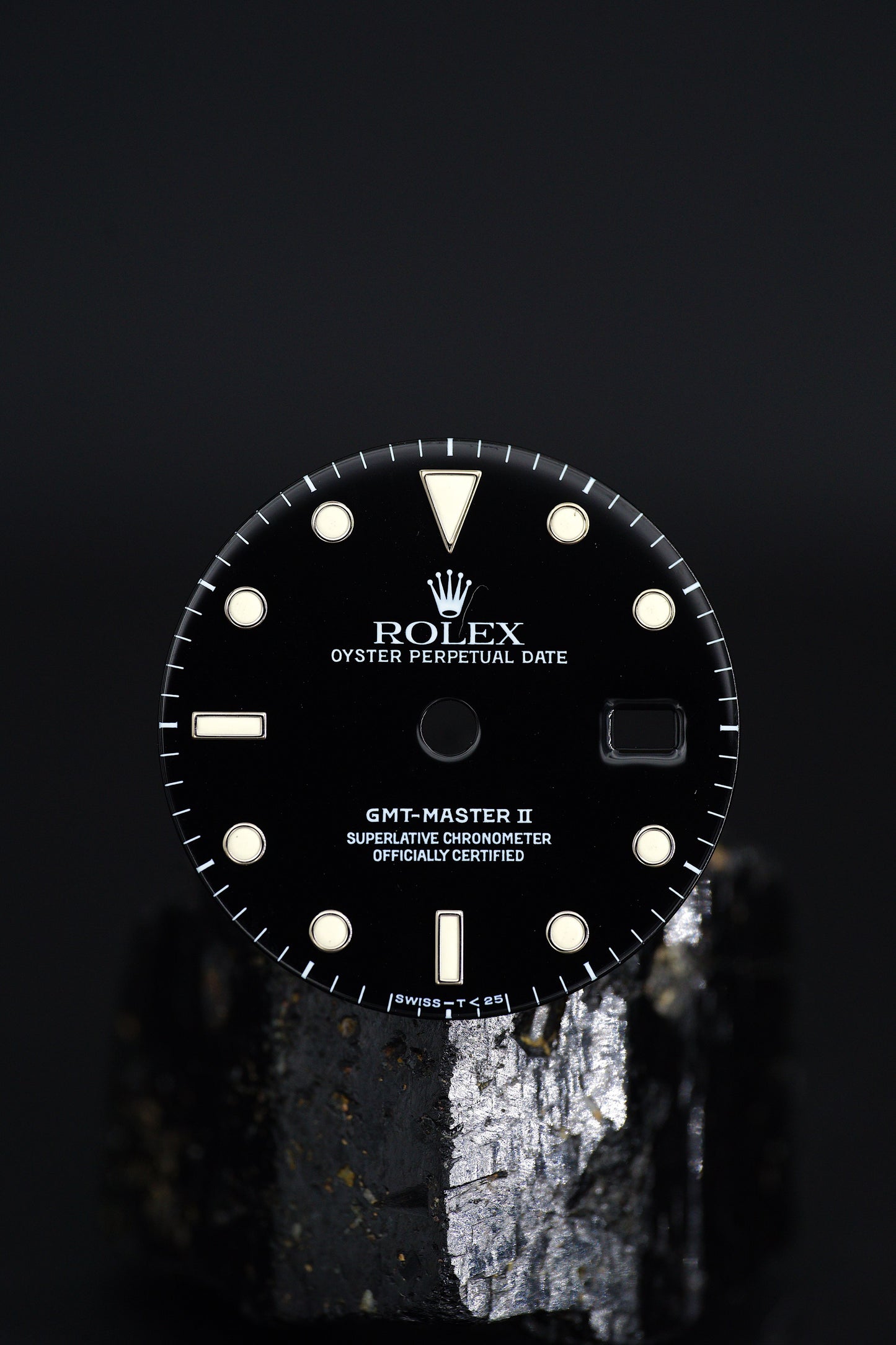 Rolex black Dial for GMT-Master II 16710 | 16760 Tritium light Patina