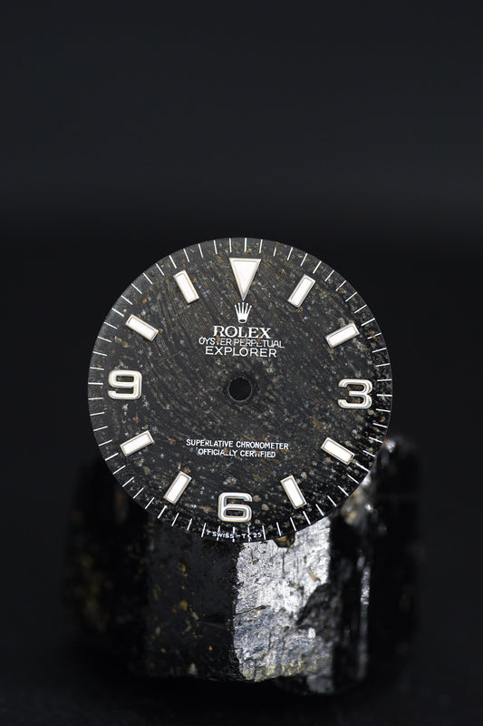 Rolex Black Tropical Faded Dial for Explorer 14270