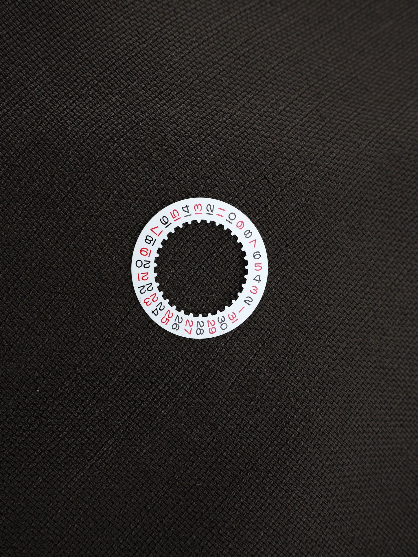 Rolex Datumsscheibe Rot/Schwarz (Roulette) für Datejust 36 116200 | 116201 | 116233 | 116234 | 116263 | 116264