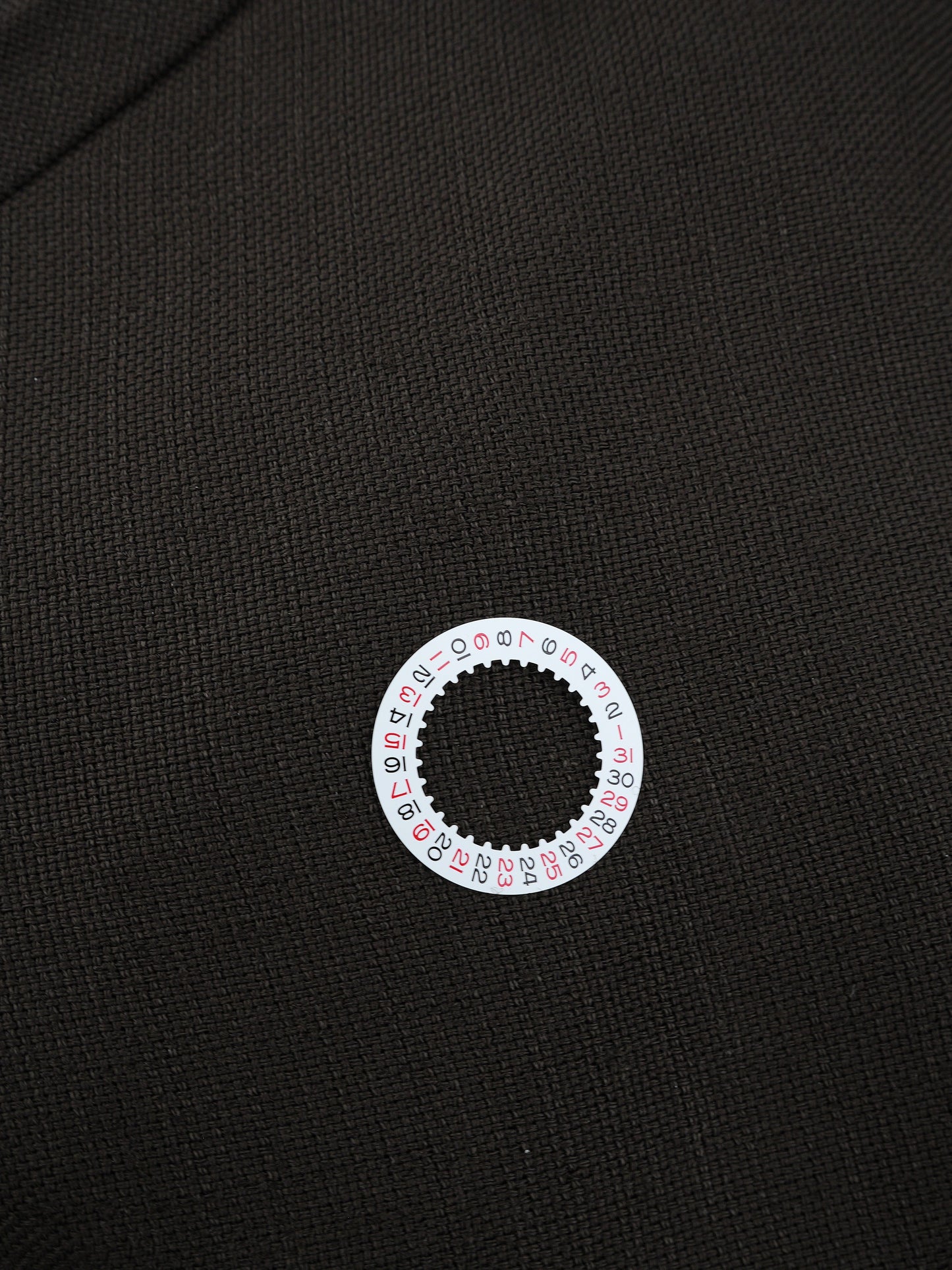 Rolex Datumsscheibe Rot/Schwarz (Roulette) für Datejust 36 116200 | 116201 | 116233 | 116234 | 116263 | 116264